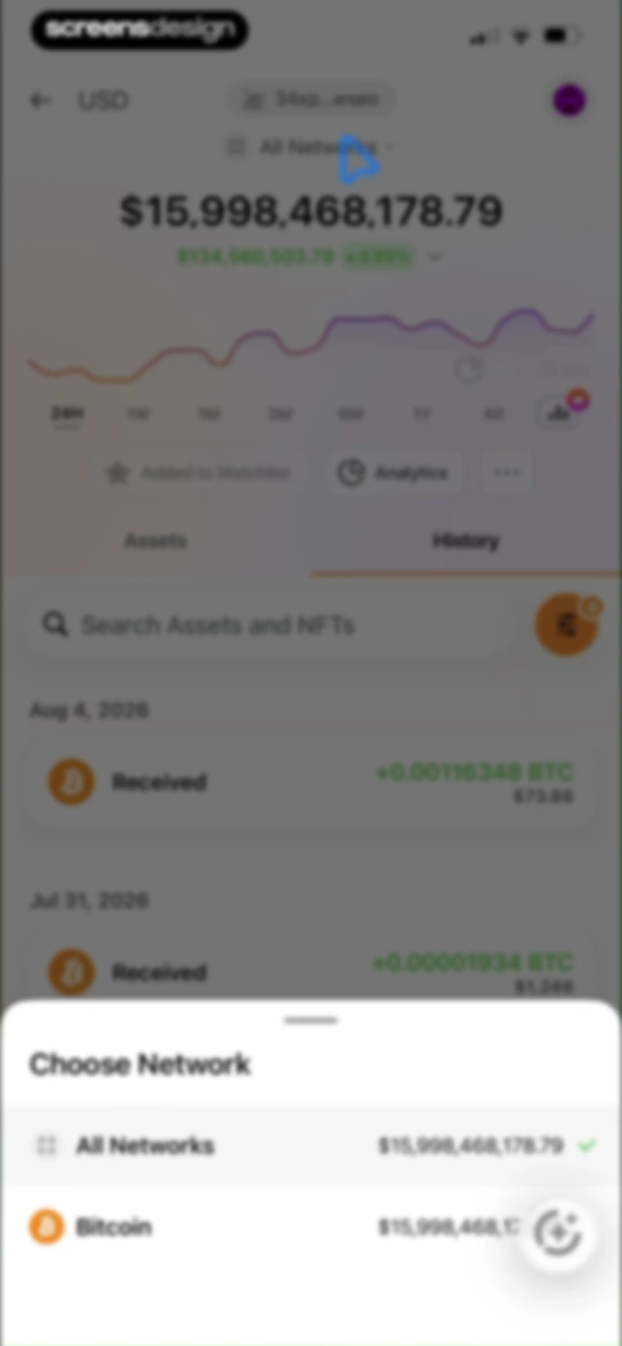 CoinStats: Crypto Portfolio screen 86
