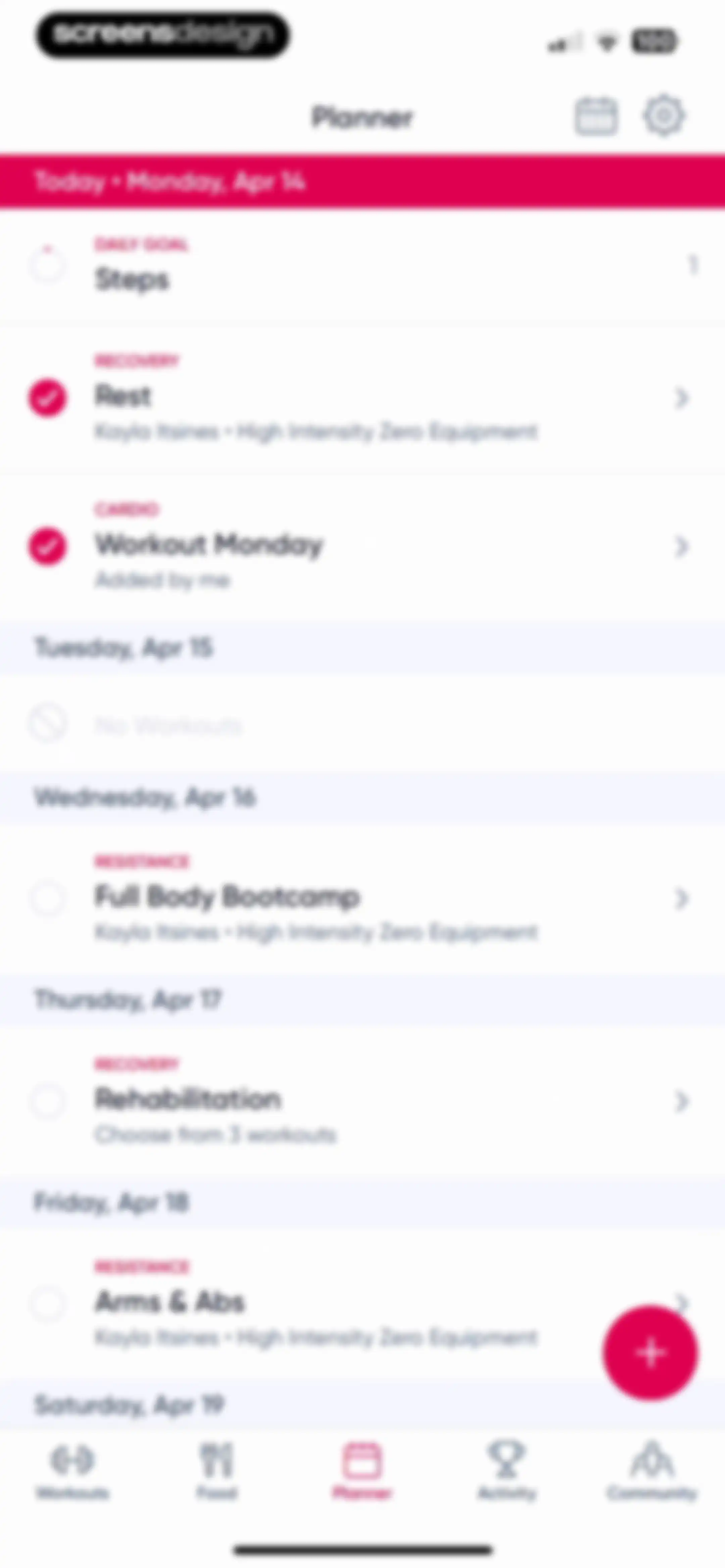 Sweat: Fitness App For Women screen 140