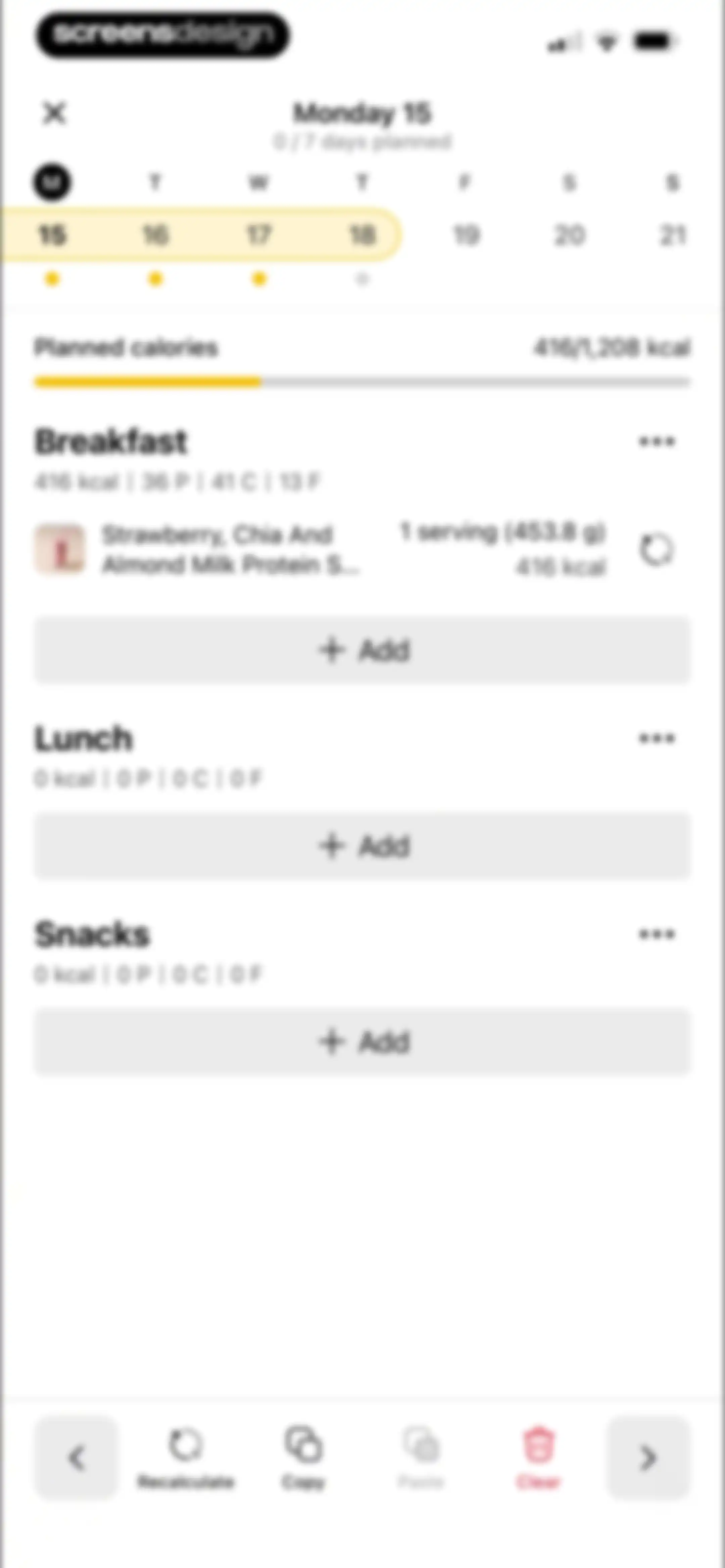 Fitia: Calorie Counter & Diet screen 76