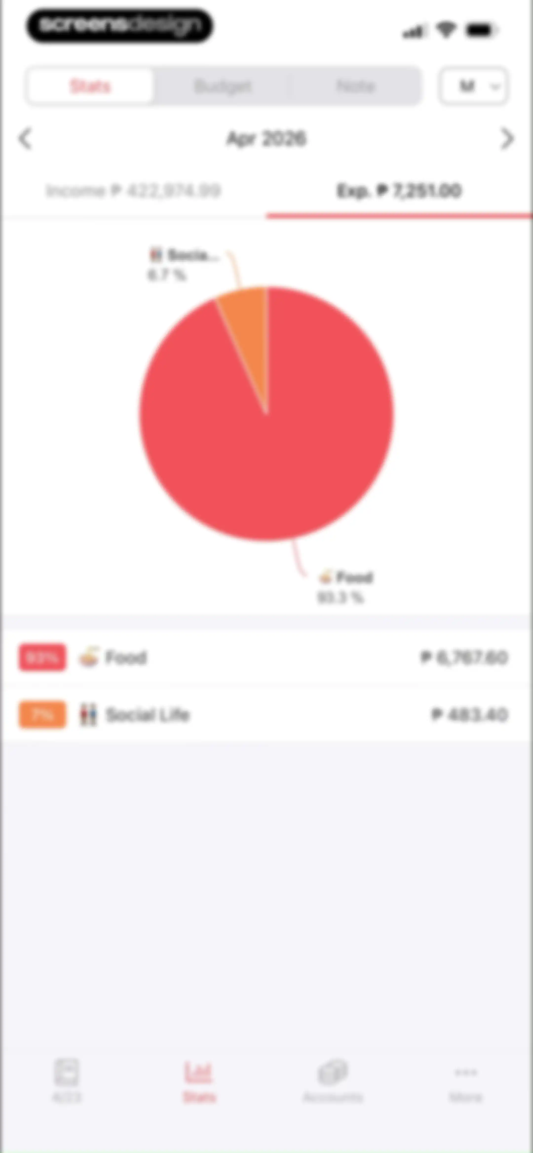 Money Manager Expense & Budget screen 54