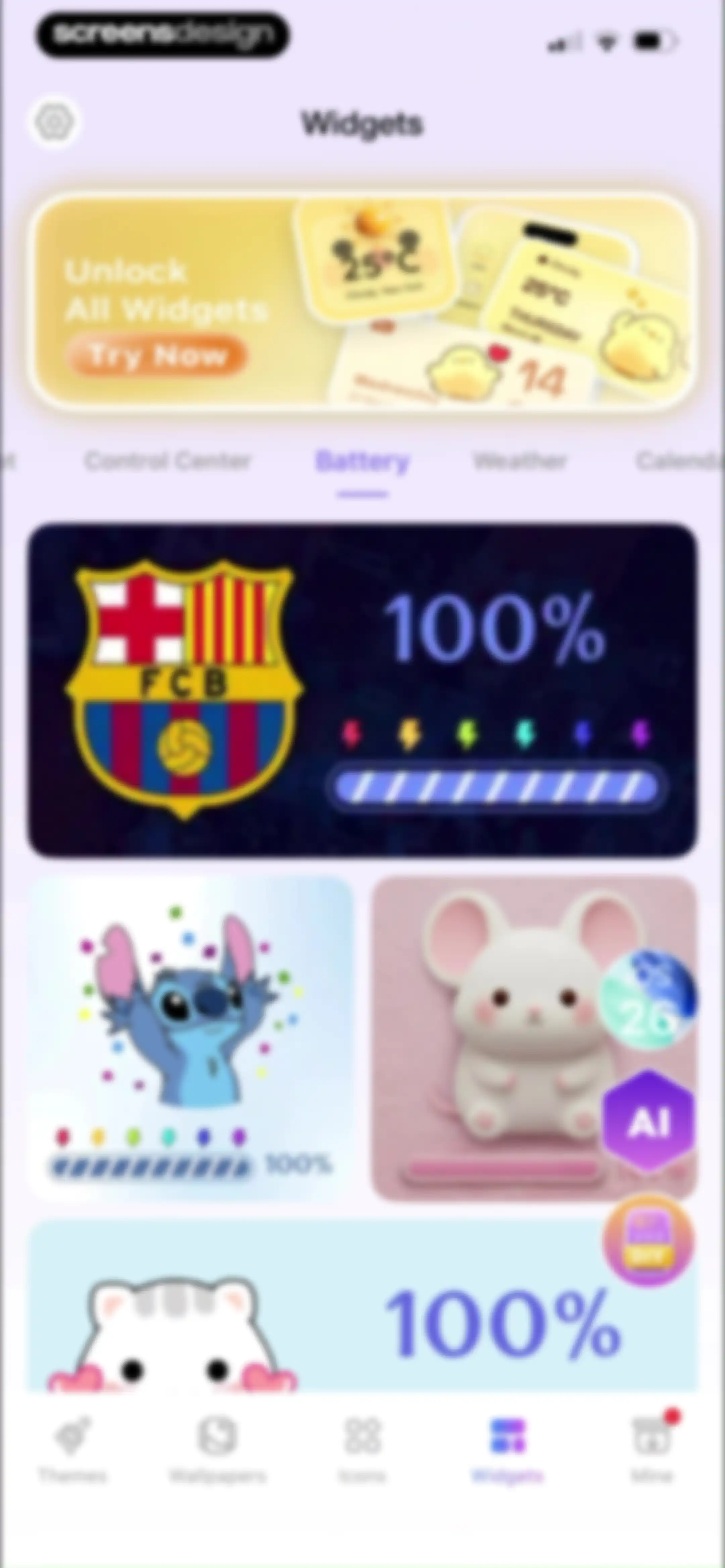 Themie: Wallpapers & Theme screen 86