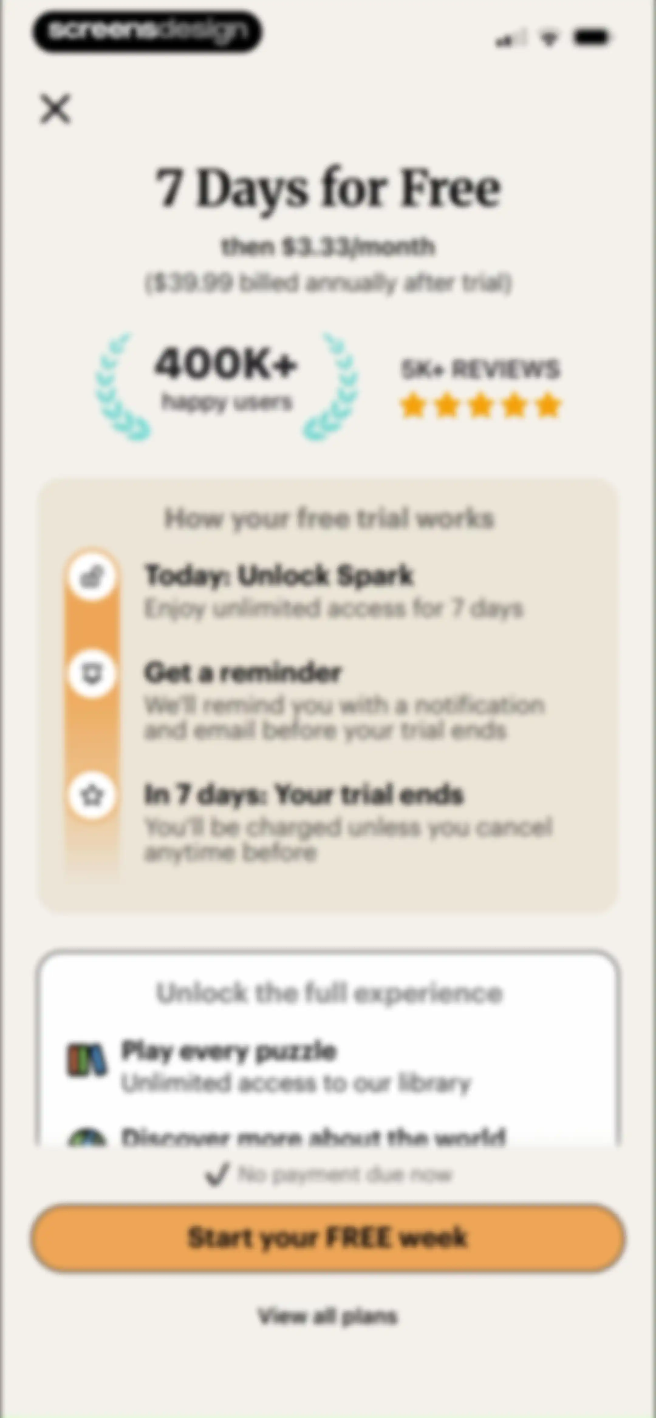 Spark: Daily Learning Puzzles screen 23