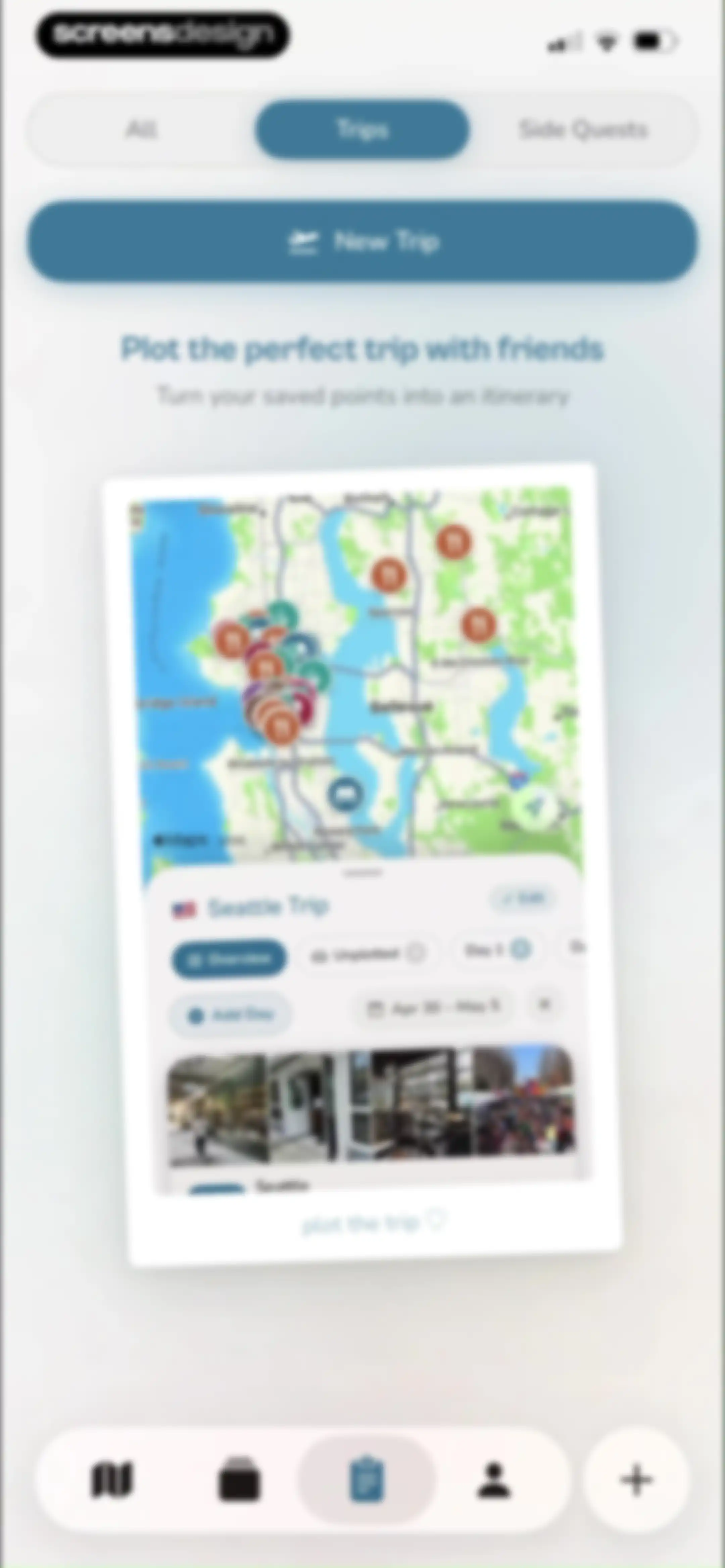 Plotline: Travel Map & Planner screen 116
