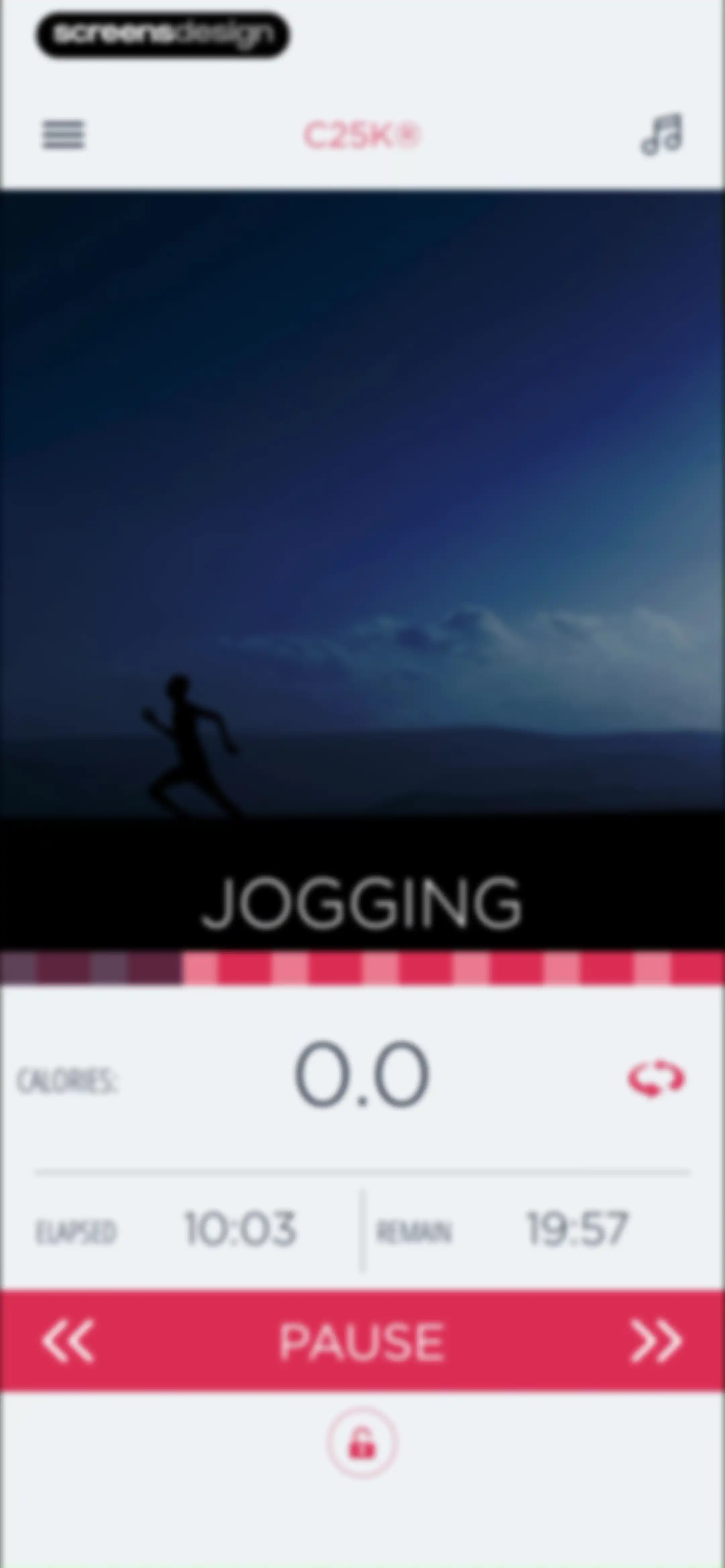 C25K® 5K Running Coach & Map screen 18