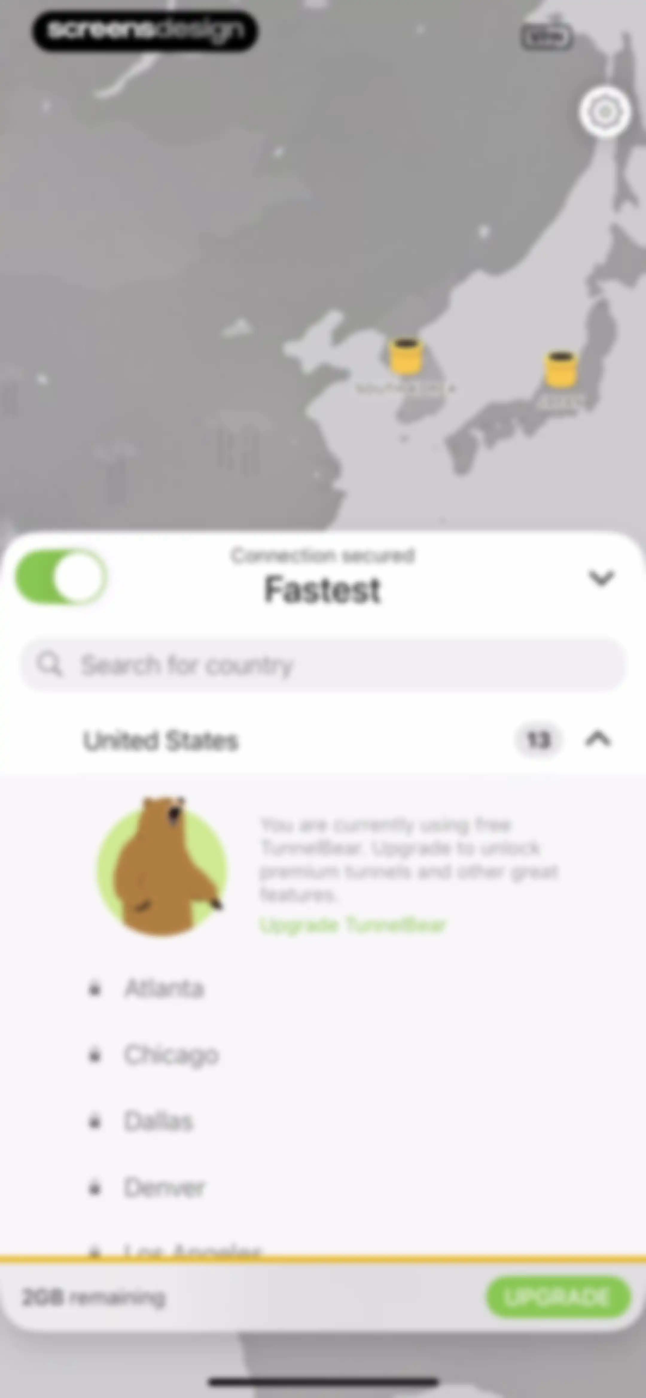 TunnelBear: Secure VPN & Wifi screen 18