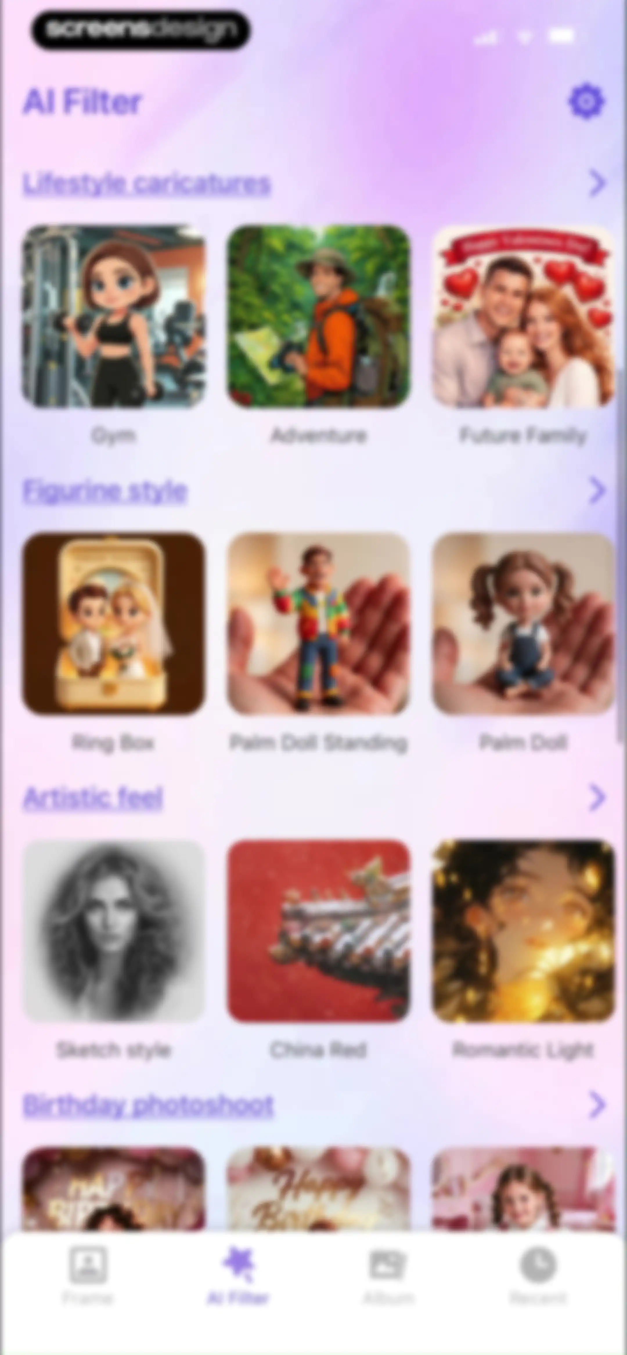 AI Photo Maker：Frame & Filter screen 11