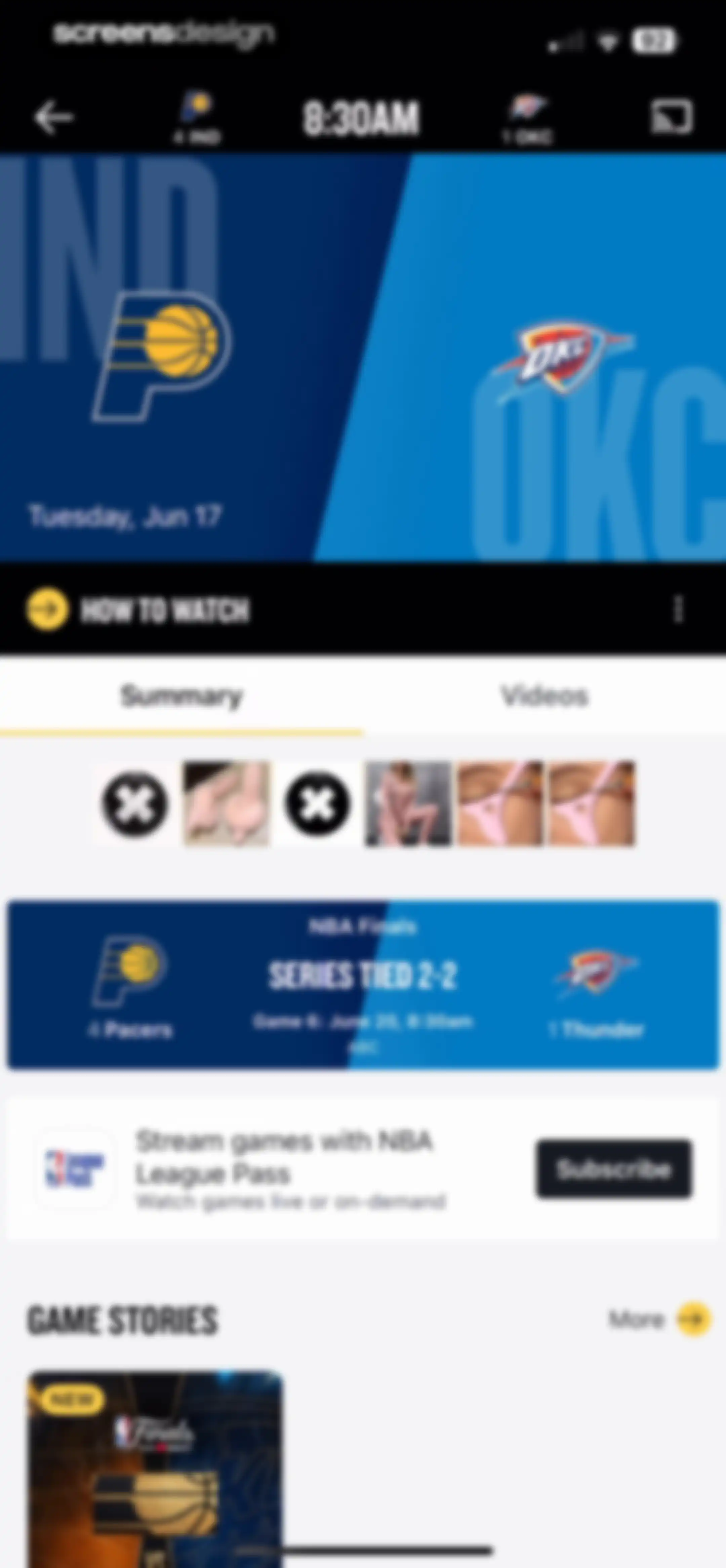 NBA: Live Games & Scores screen 23