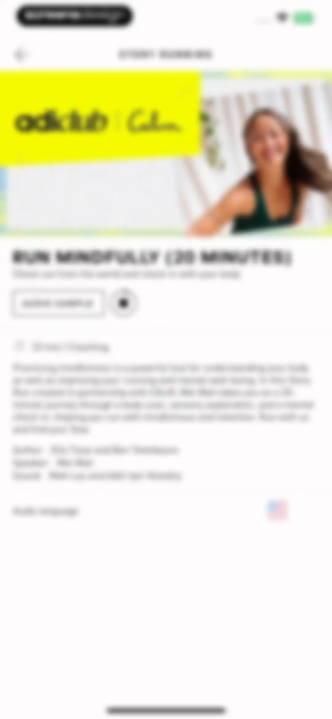 adidas Running: Run tracker screen 33