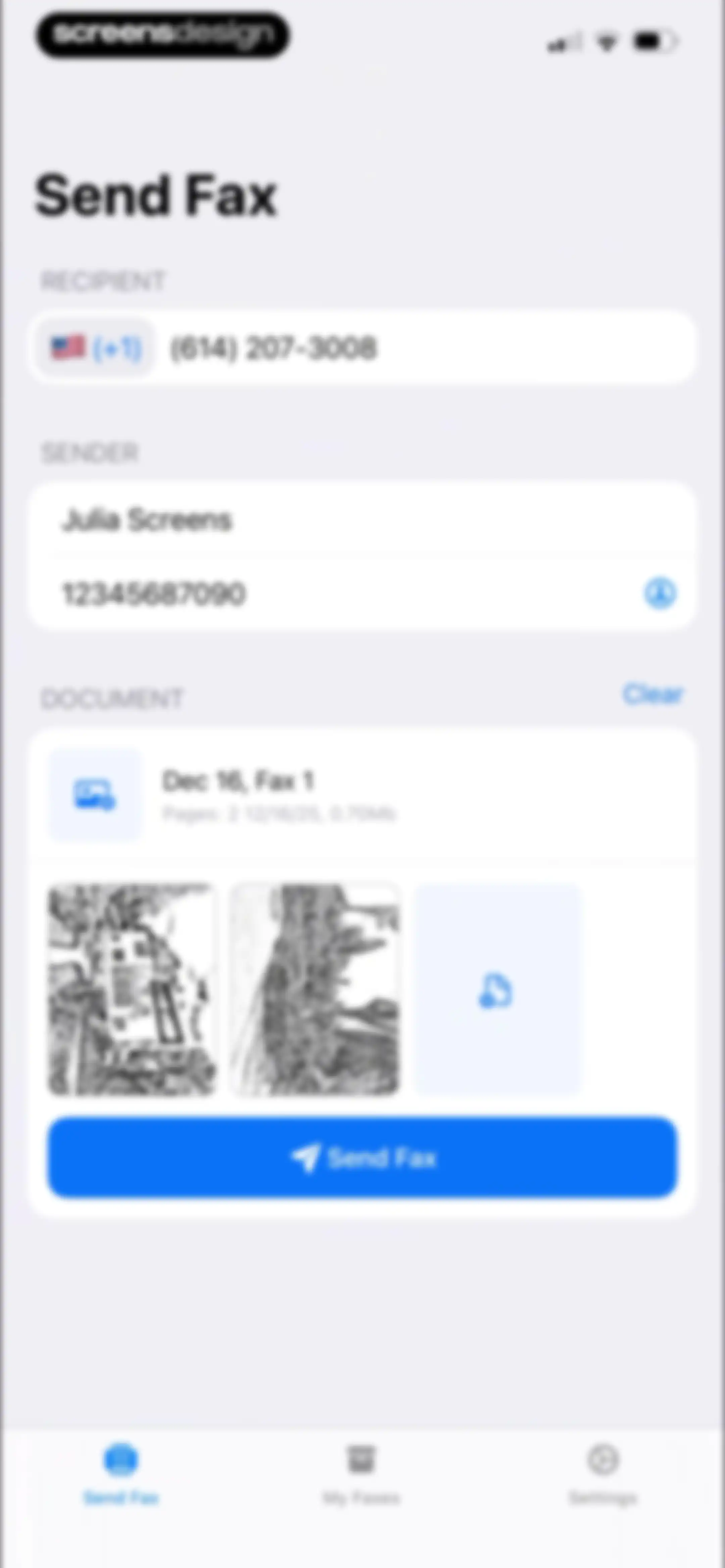 FaxFree: Send Fax From iPhone screen 50