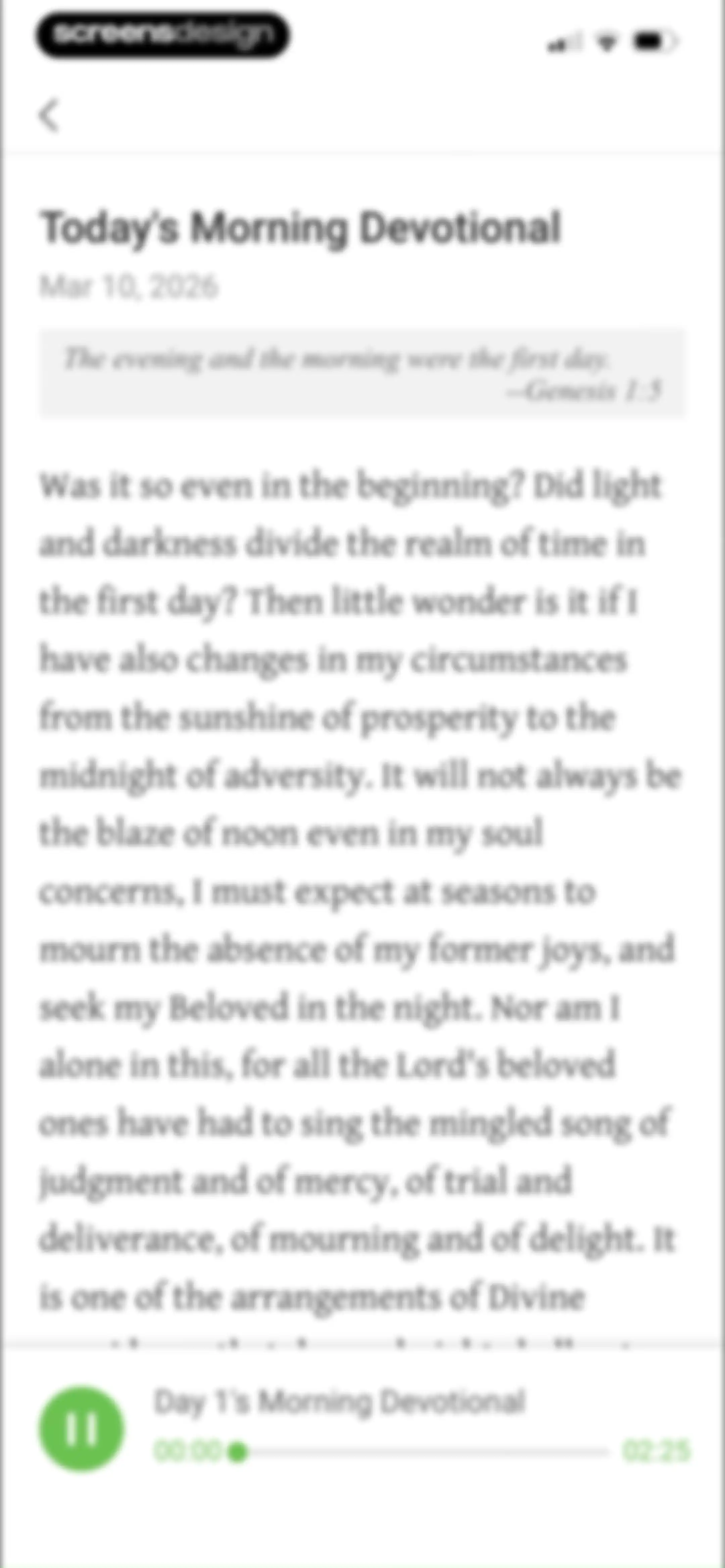 Bible - Daily Bible Verse KJV screen 90