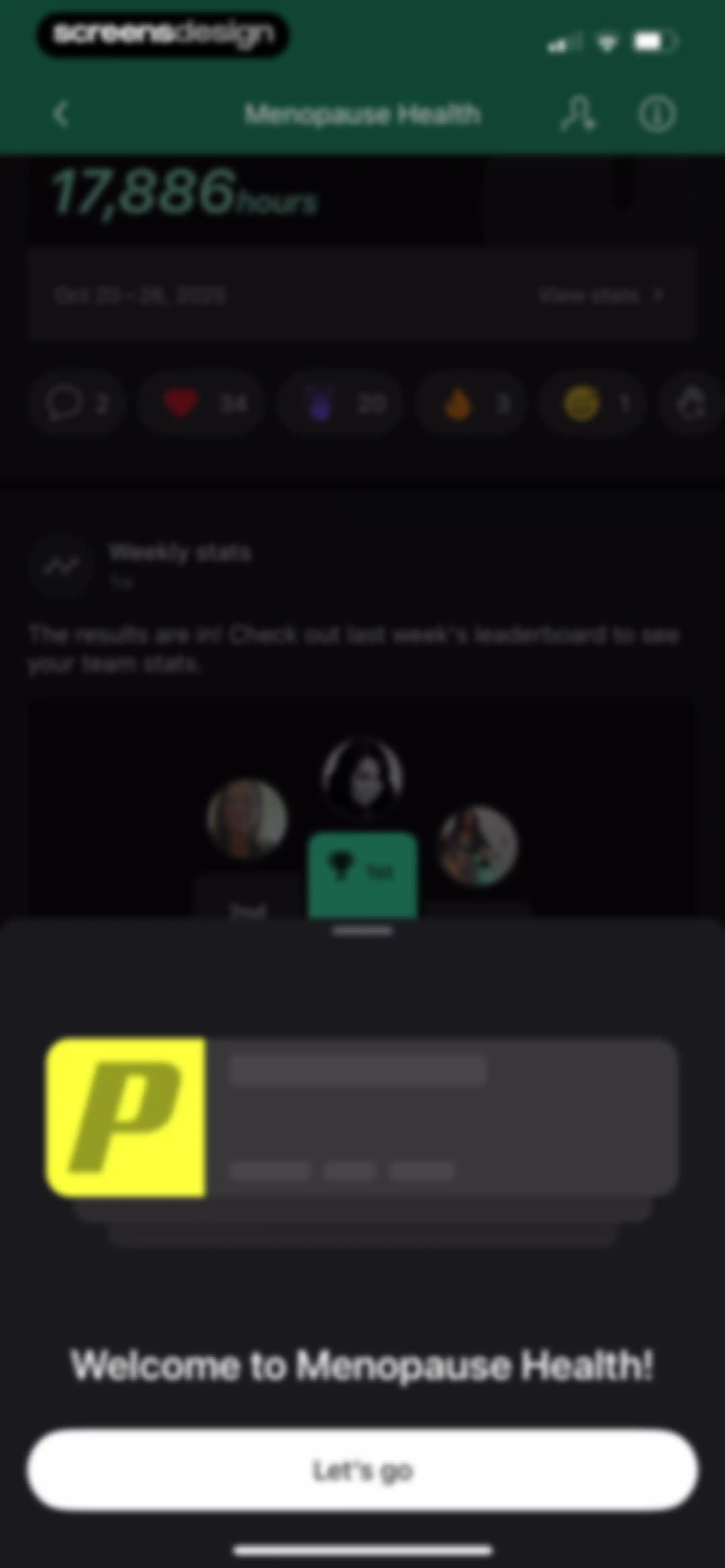 Peloton: Fitness & Workouts screen 191