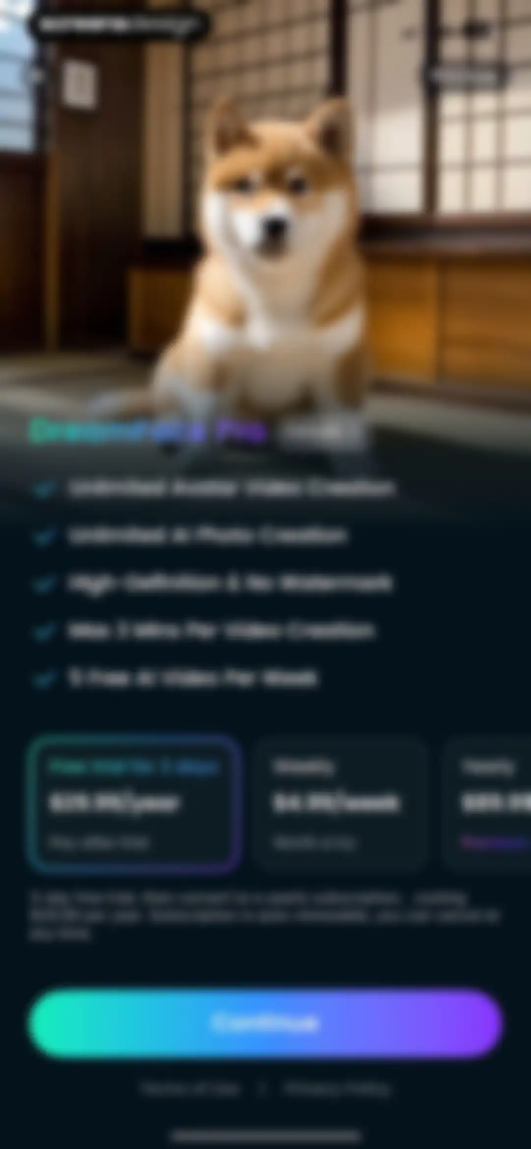 DreamFace: AI Video Generator screen 8