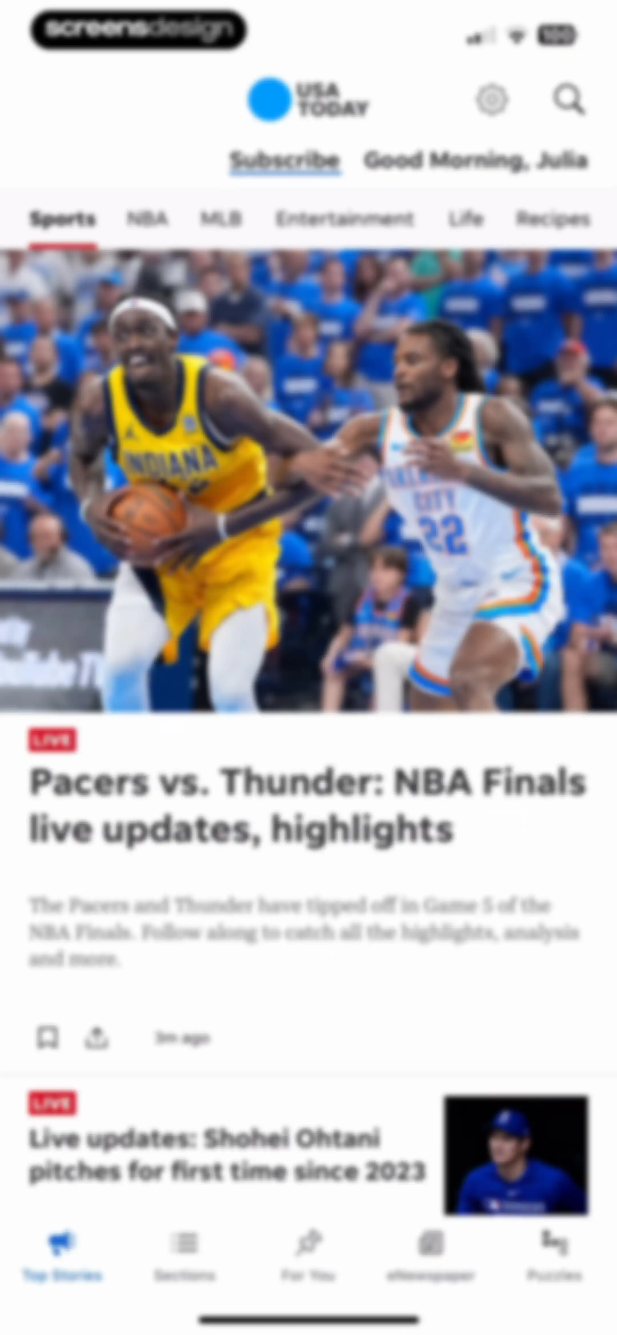 USA TODAY: US & Breaking News screen 35