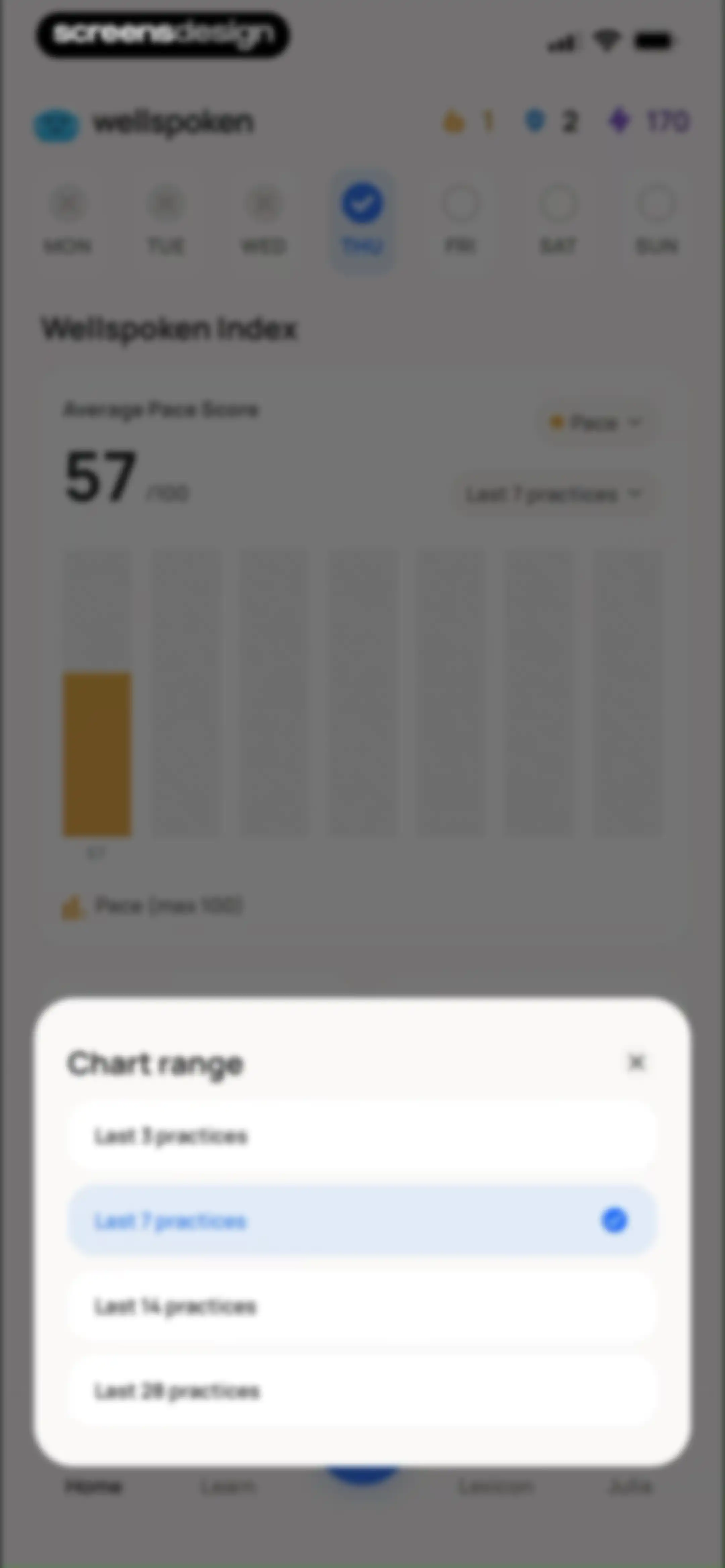 Wellspoken: Articulation Coach screen 153