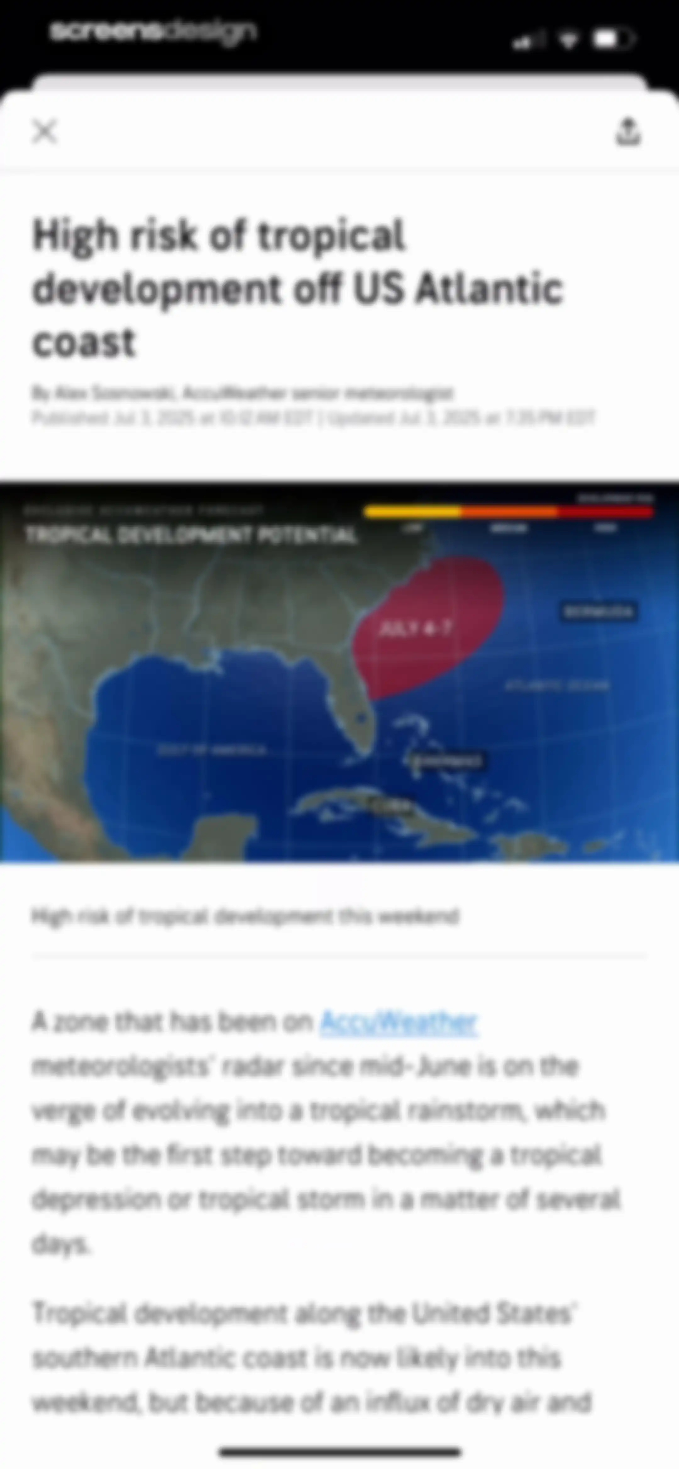 AccuWeather: Weather Forecast screen 52