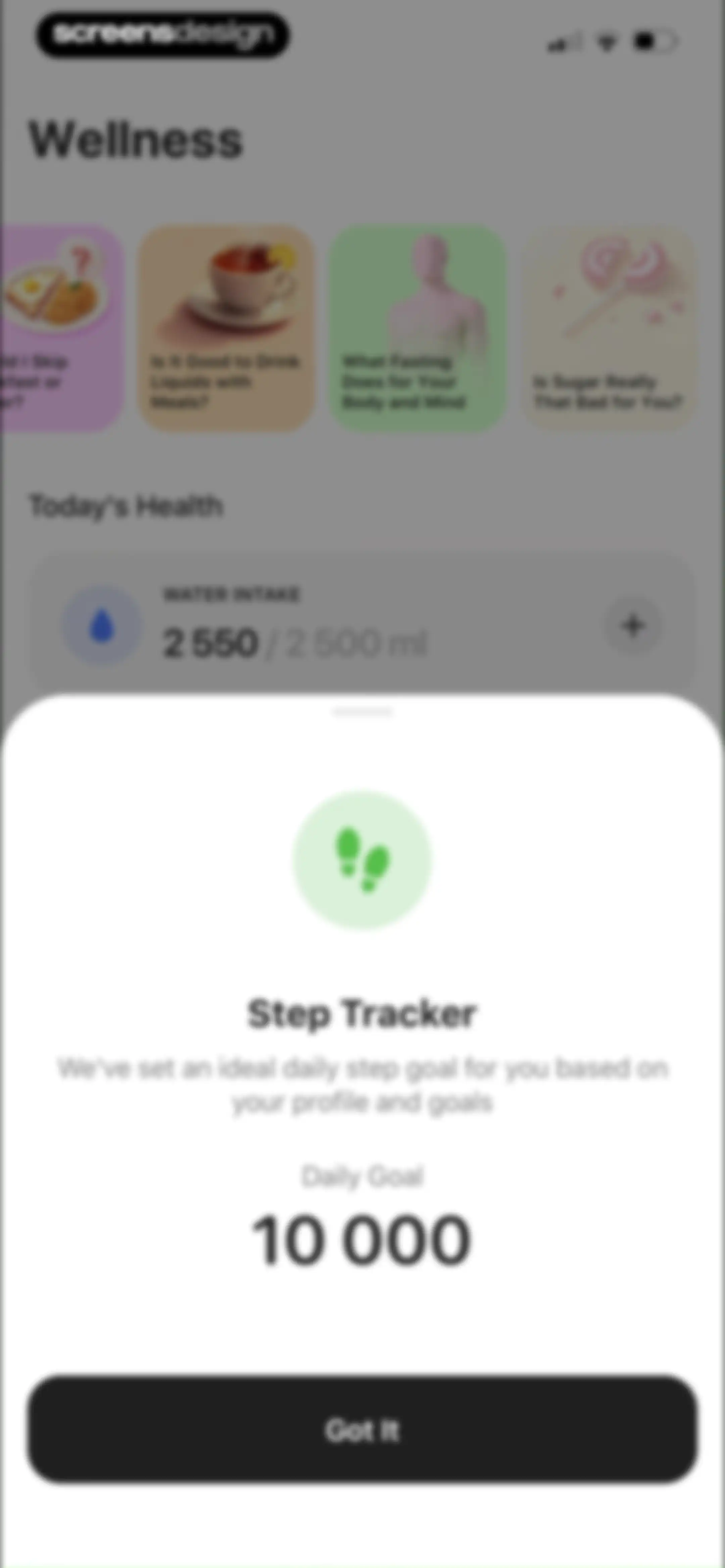 Calz - Calorie Counter AI screen 95