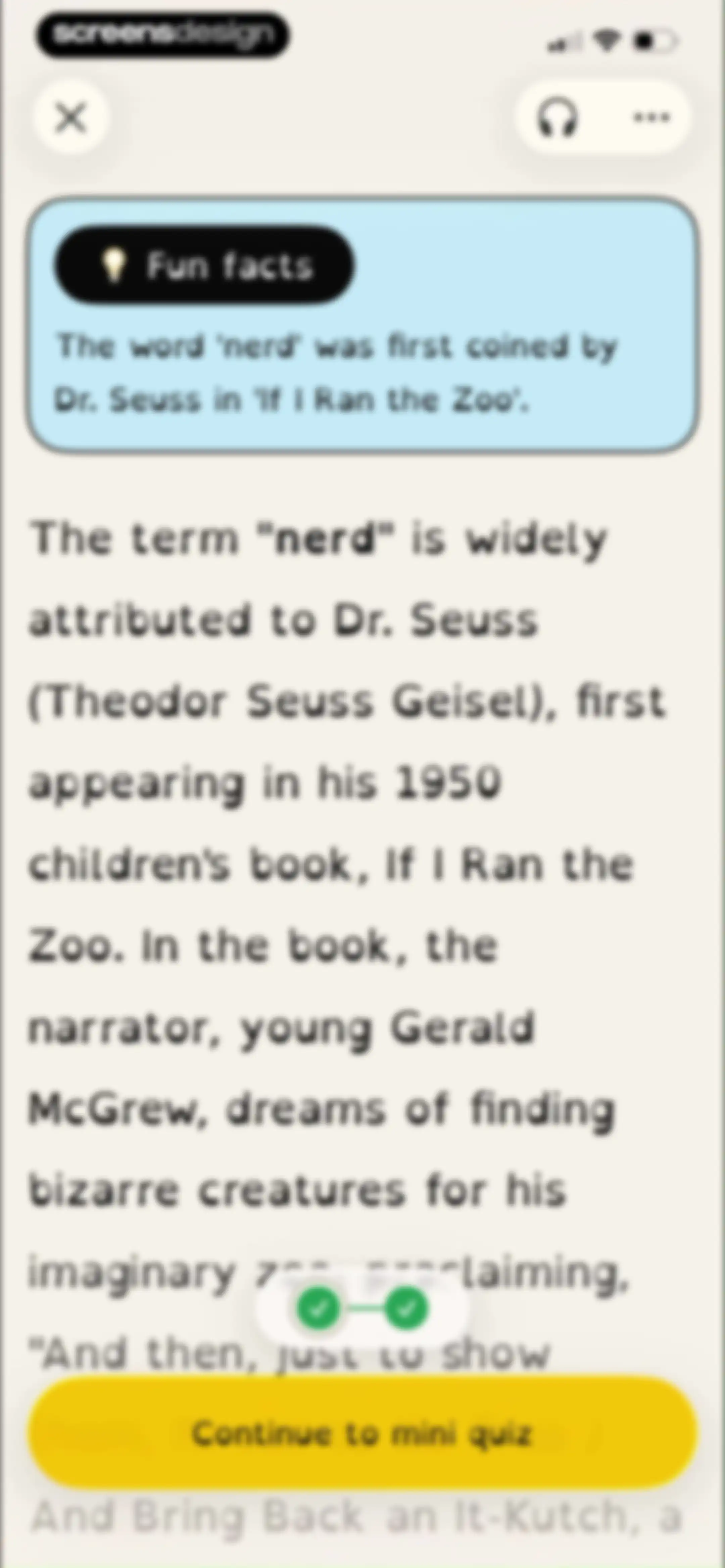 GenK: Daily Learning & Quiz screen 90