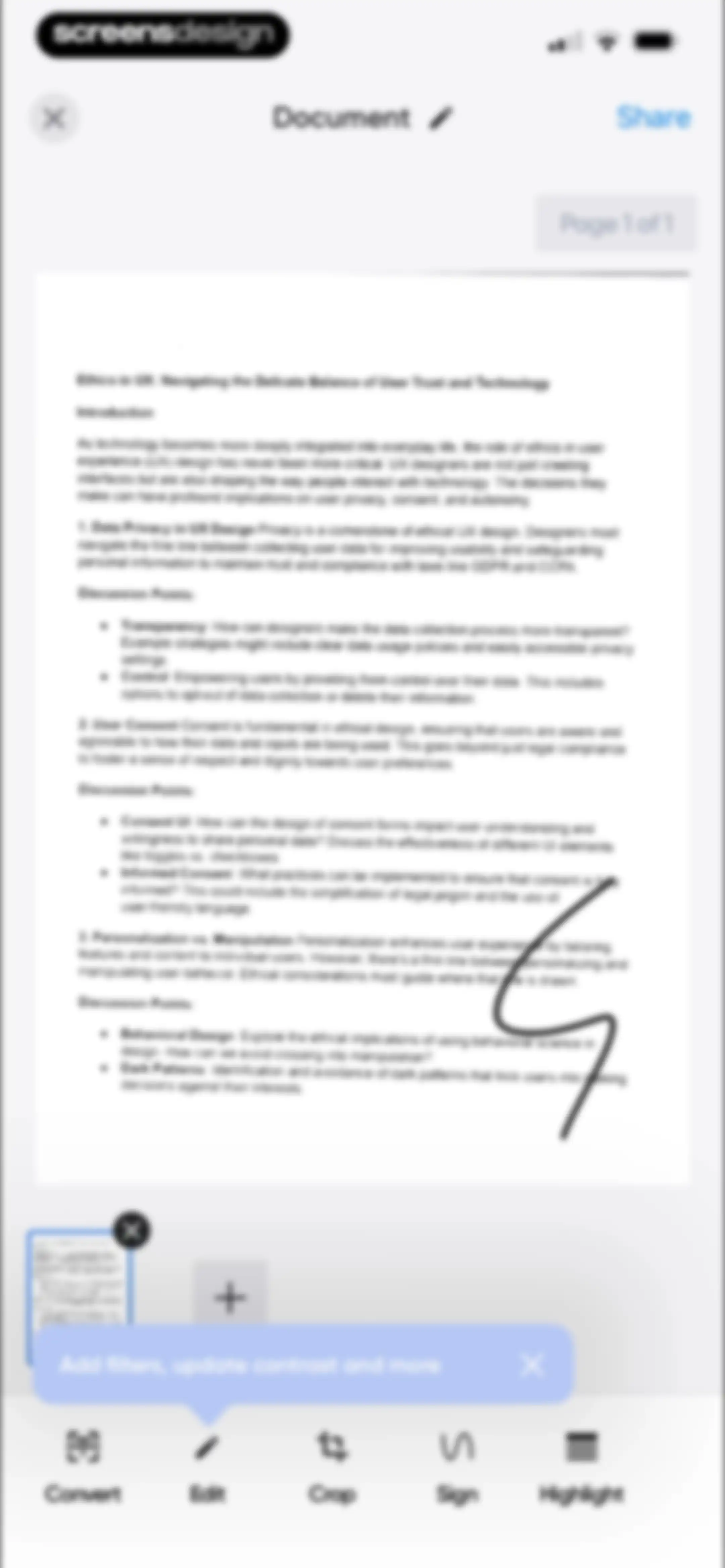 Scanner – Scan PDF & Document screen 72