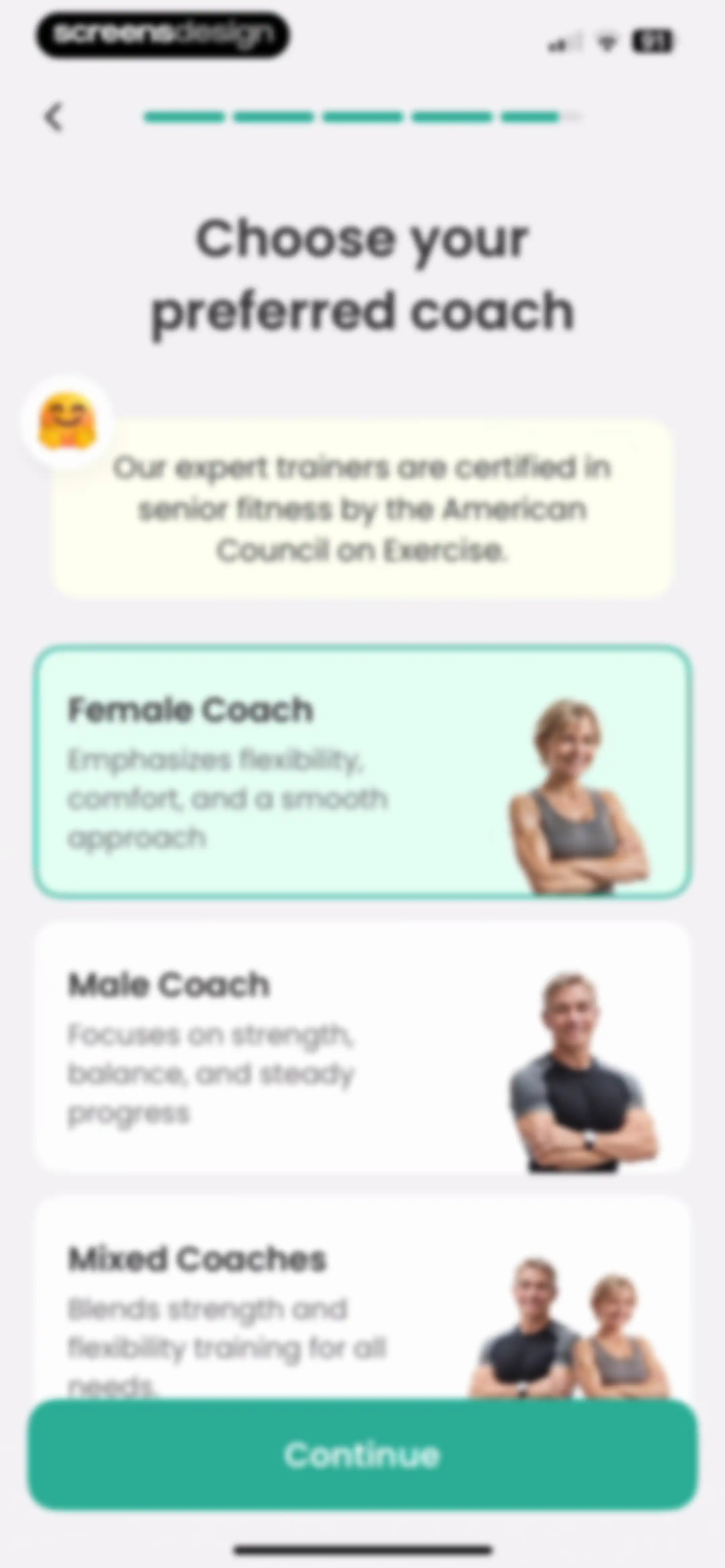 Workout for Seniors: SeniorFit screen 43