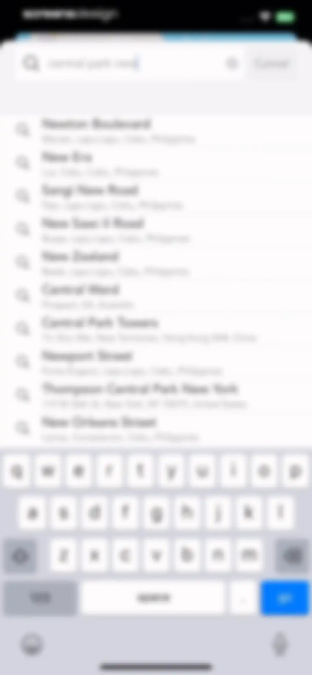 Footpath Route Planner screen 7
