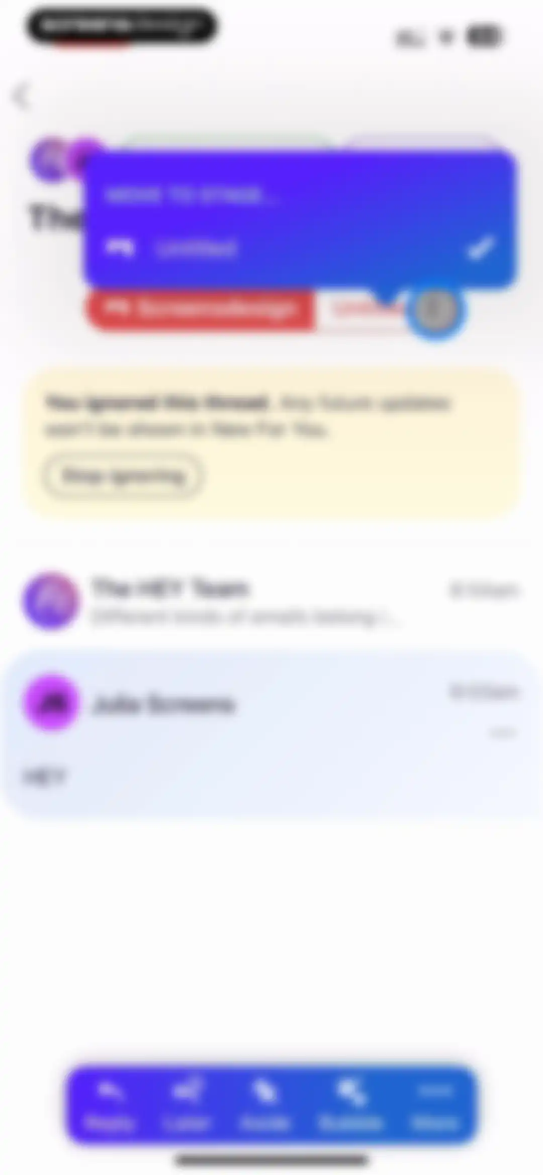 HEY Email screen 81