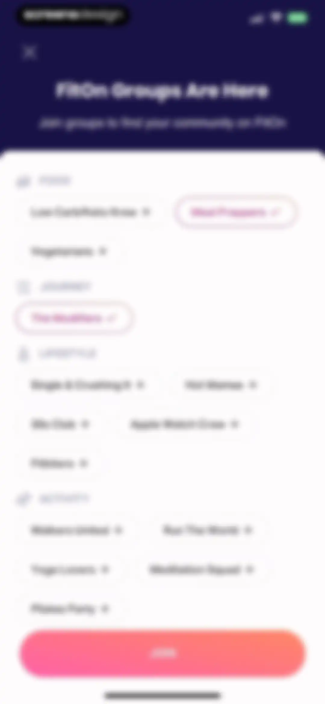FitOn Workouts & Fitness Plans screen 97