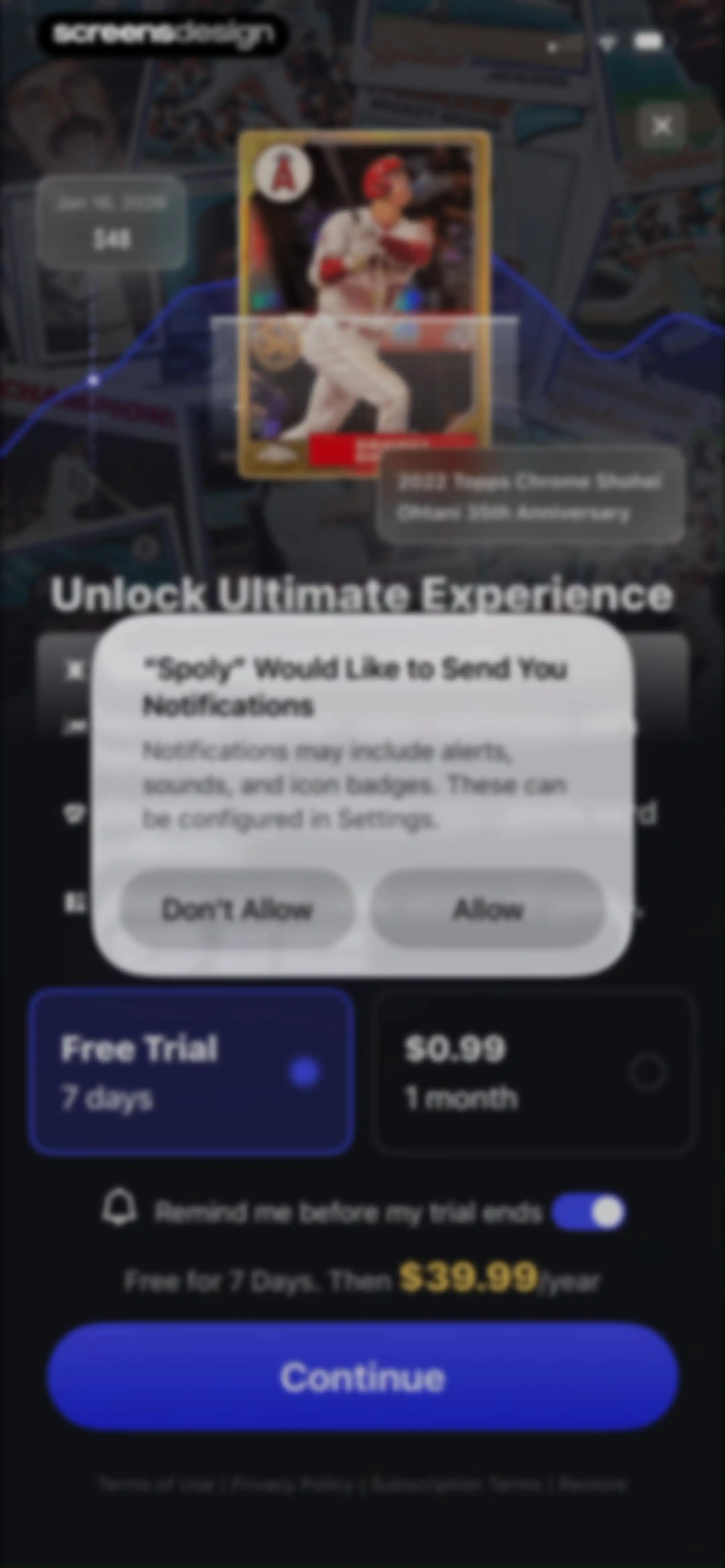 Sports Card Scanner: Spoly screen 10