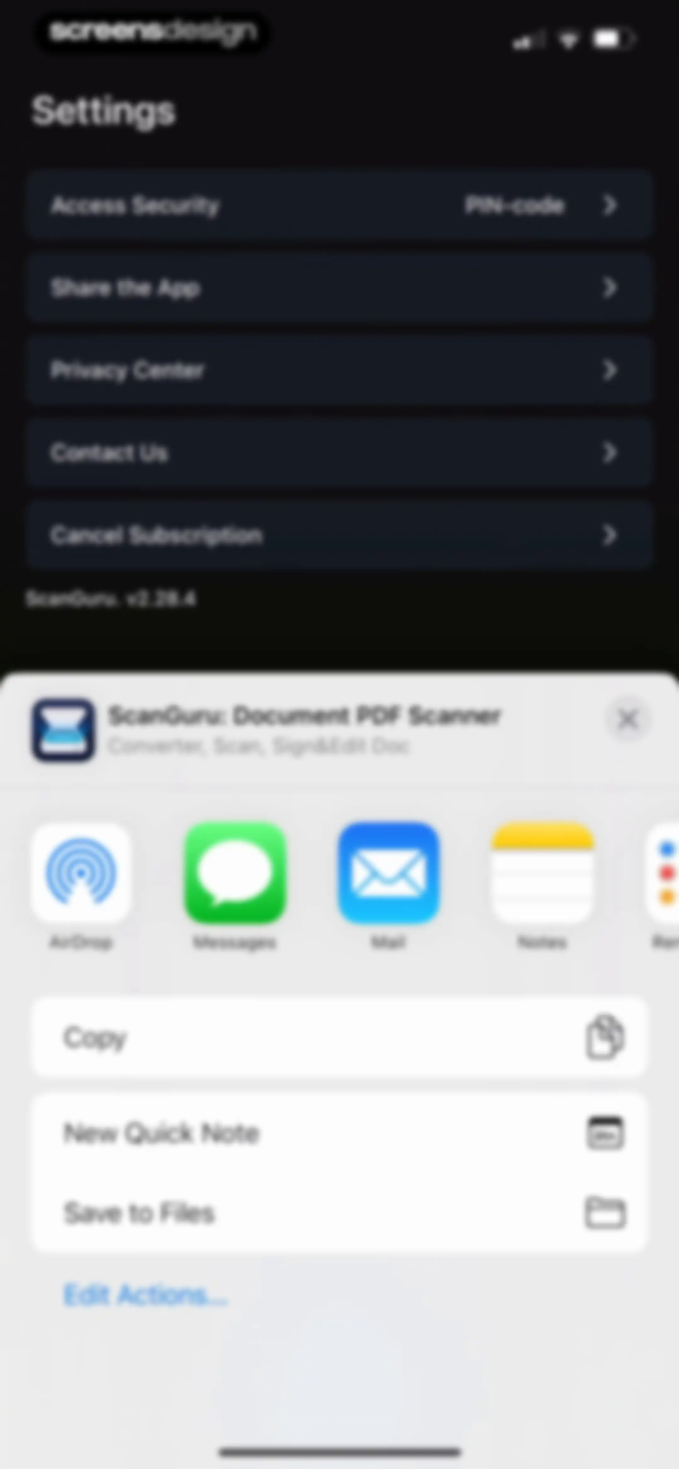ScanGuru: PDF Scanner App screen 98