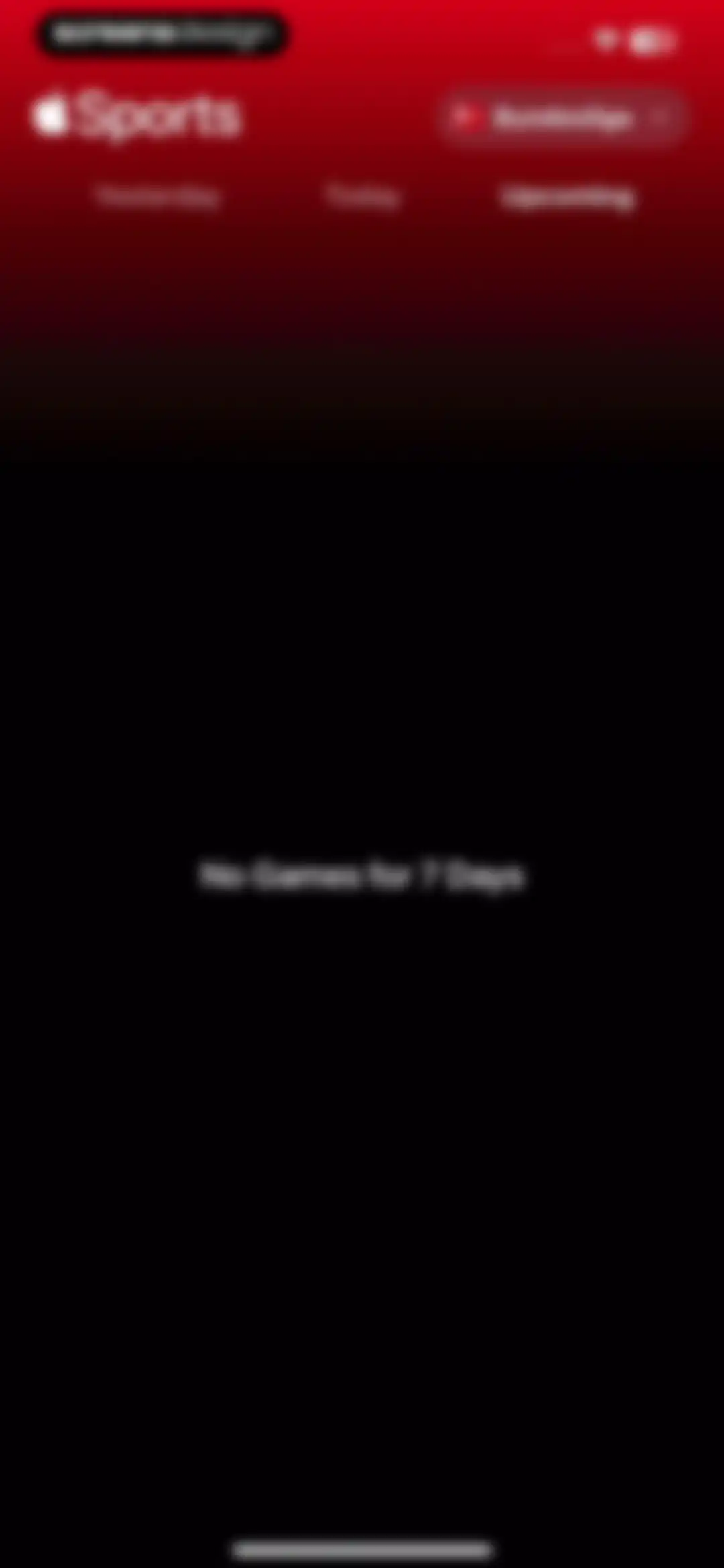 Apple Sports screen 35