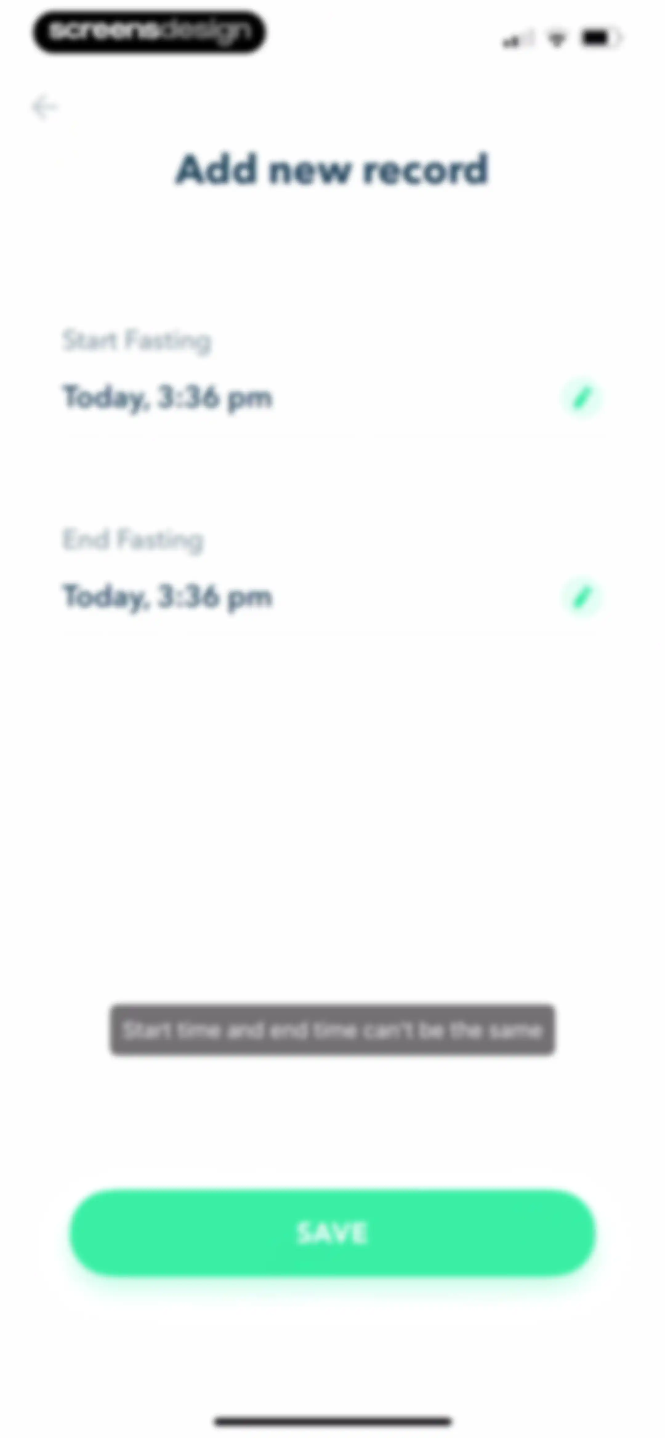 Intermittent Fasting Tracker - screen 338