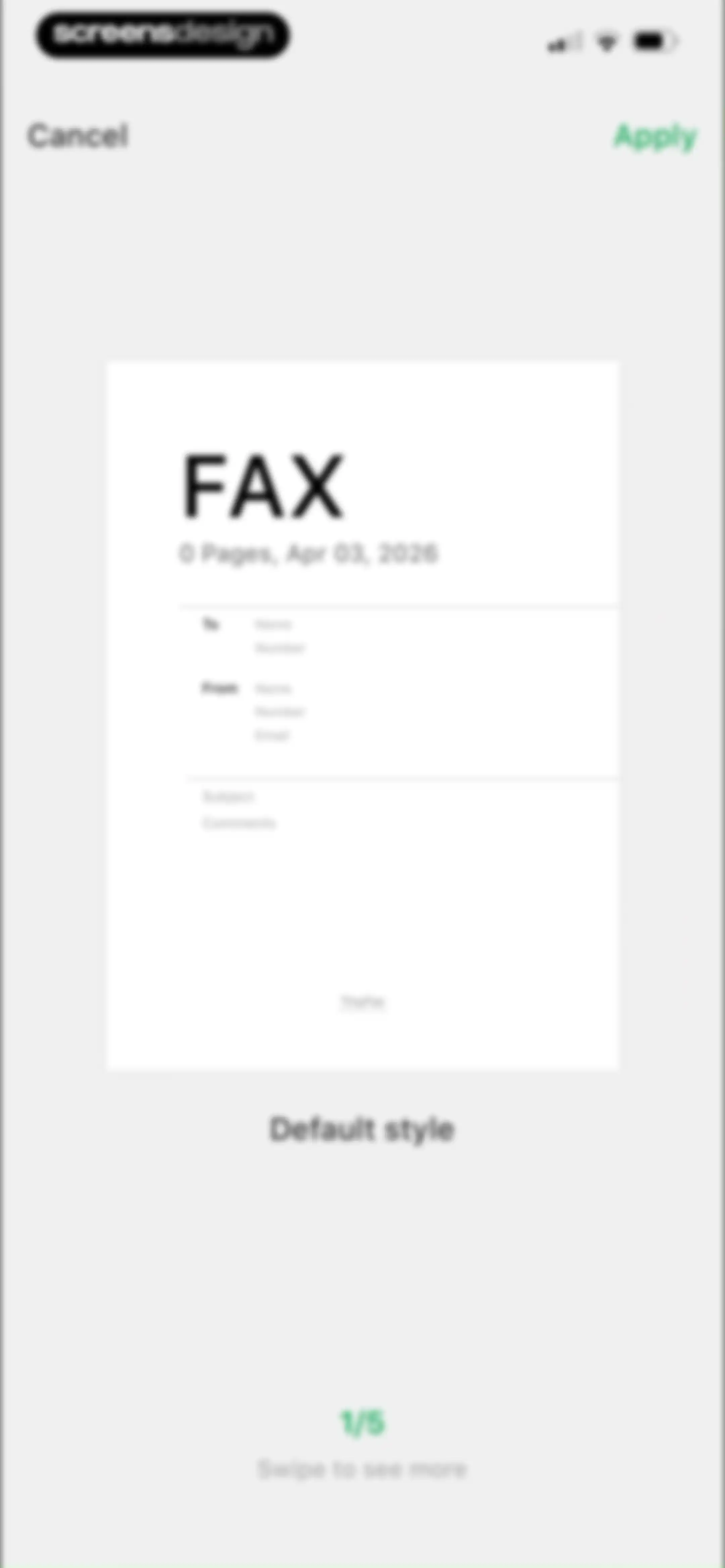 Tiny Fax: Send Fax From iPhone screen 16