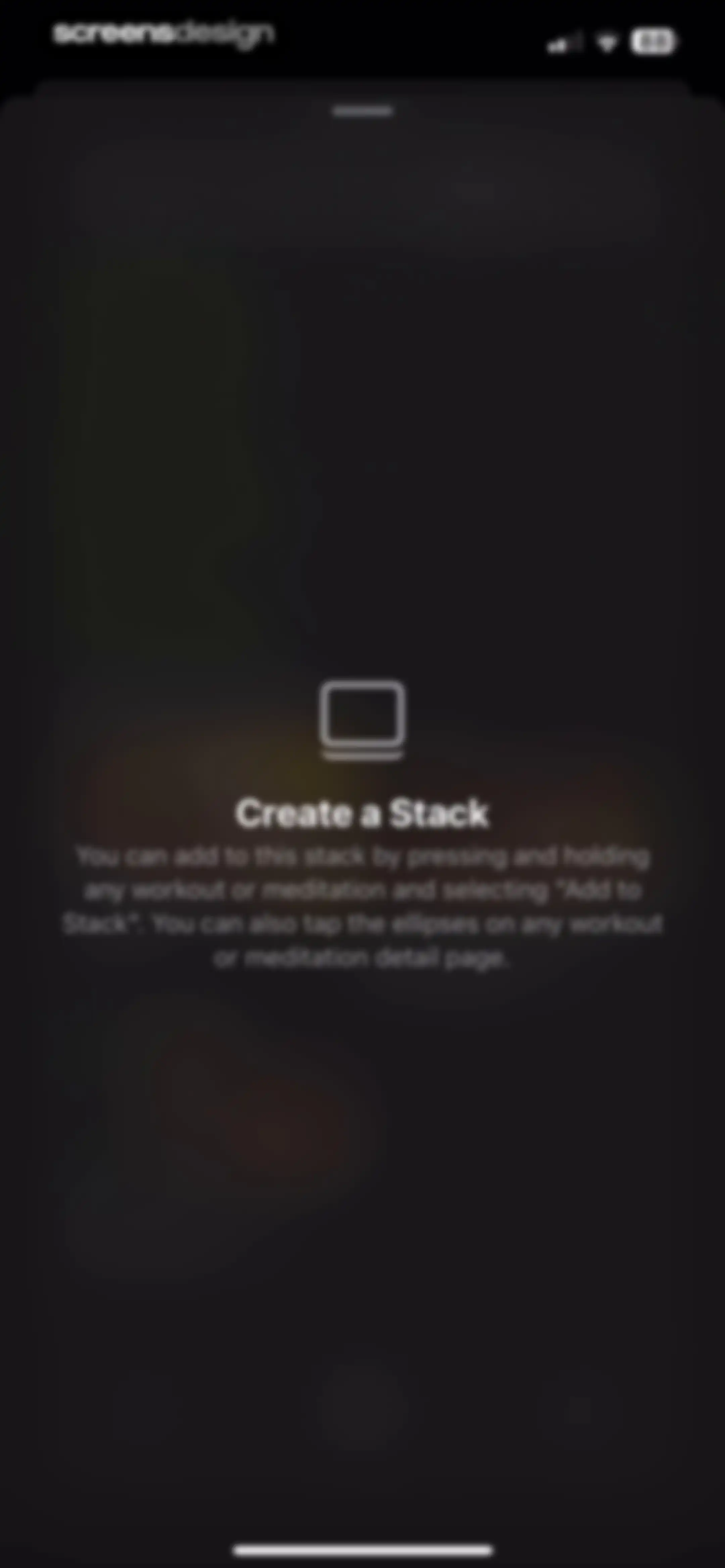 Apple Fitness screen 144