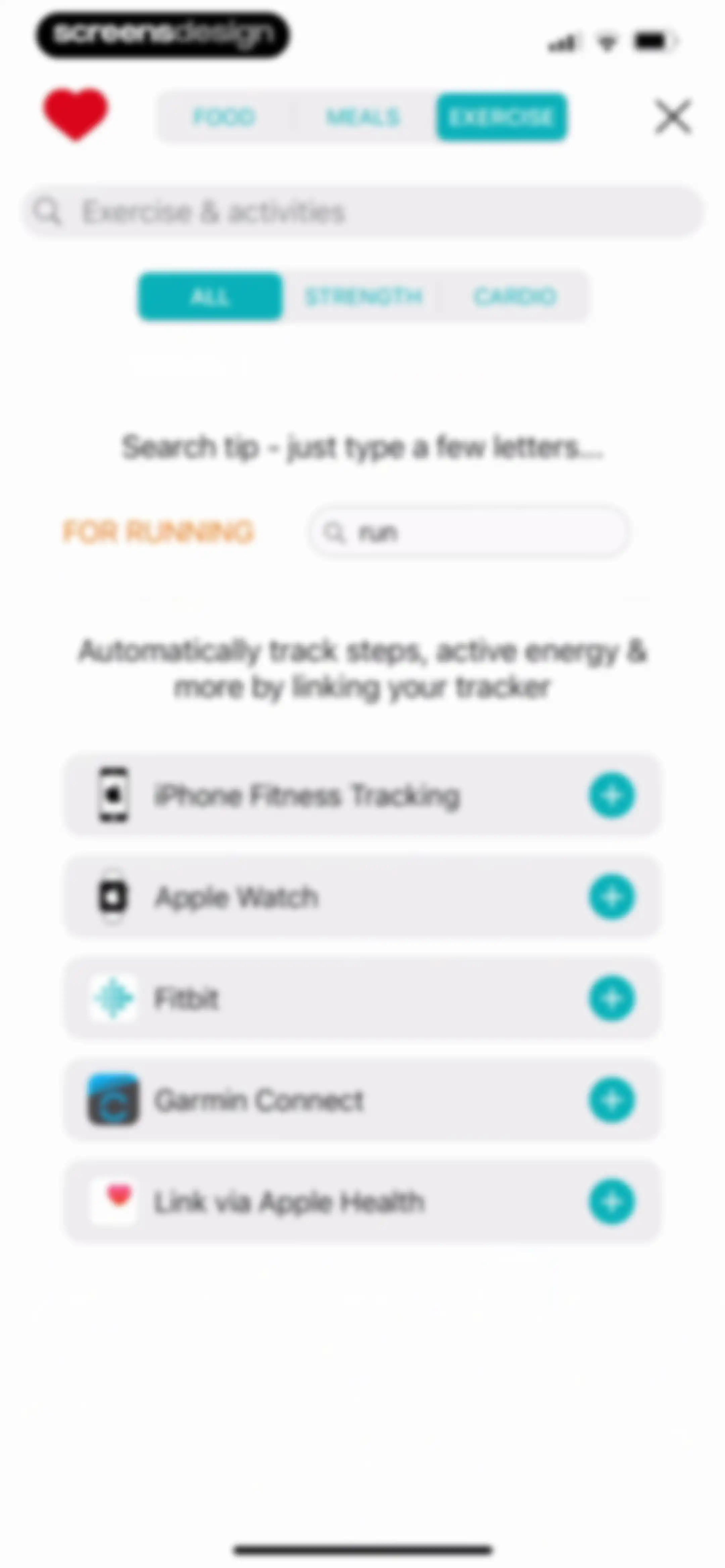 Calorie Counter + screen 70