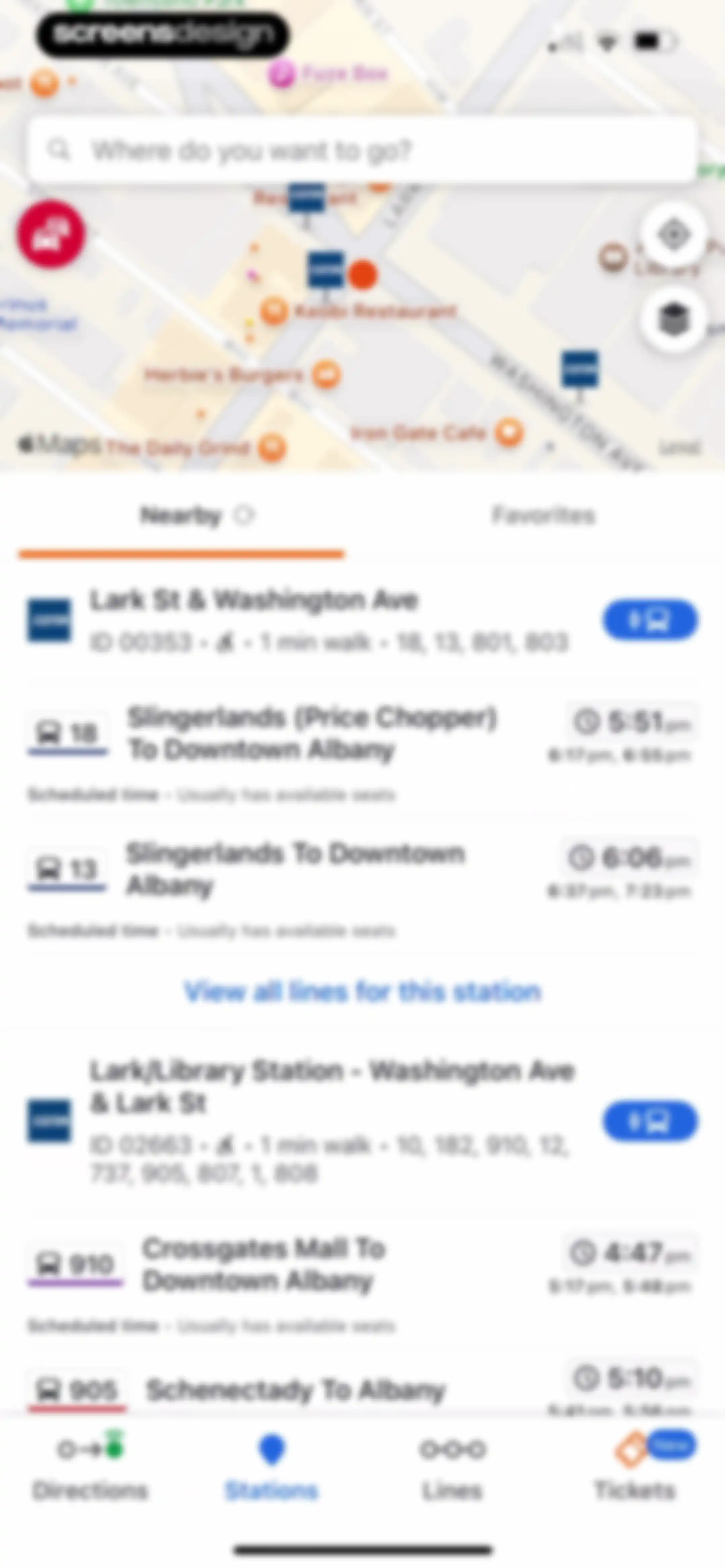 Moovit: Bus & Transit Tracker screen 94