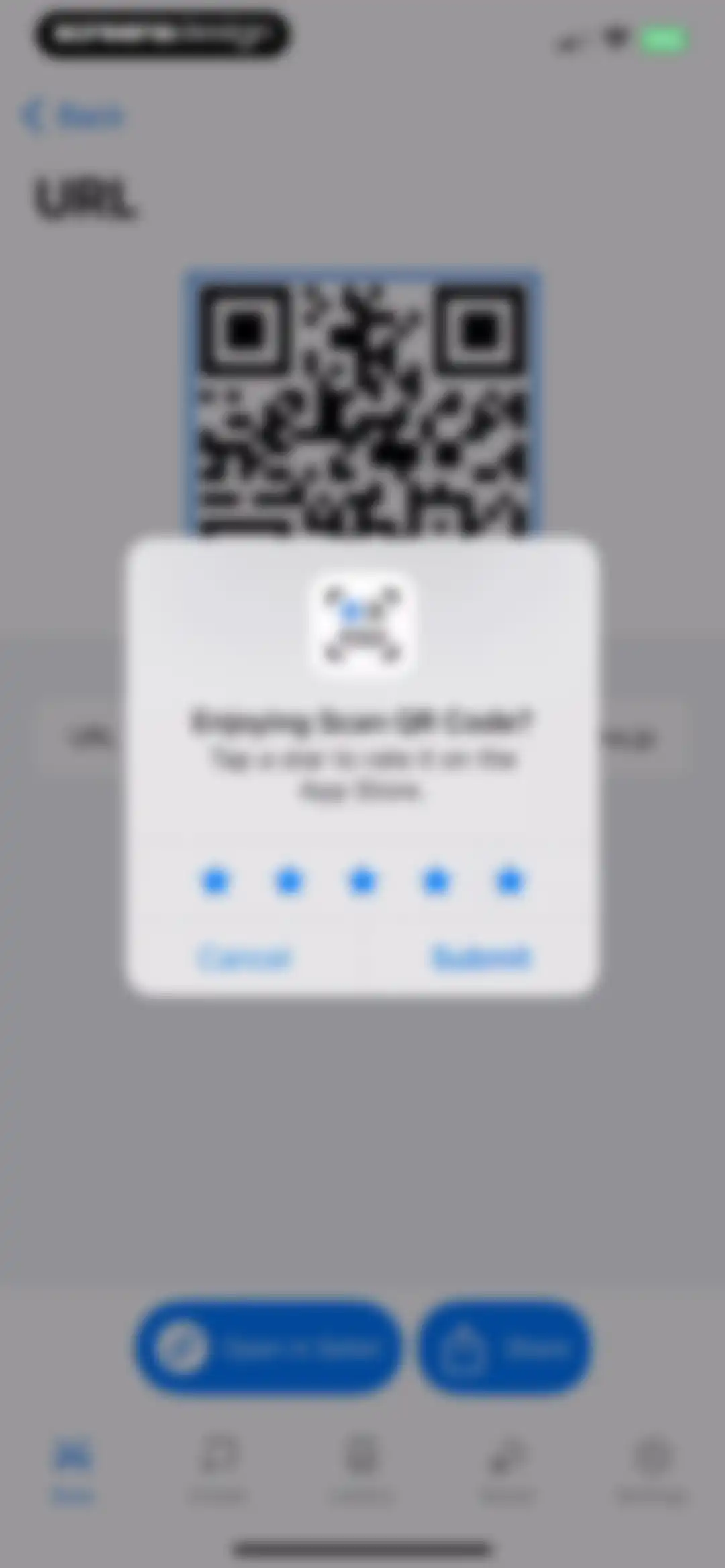 Scan QR Code. screen 10