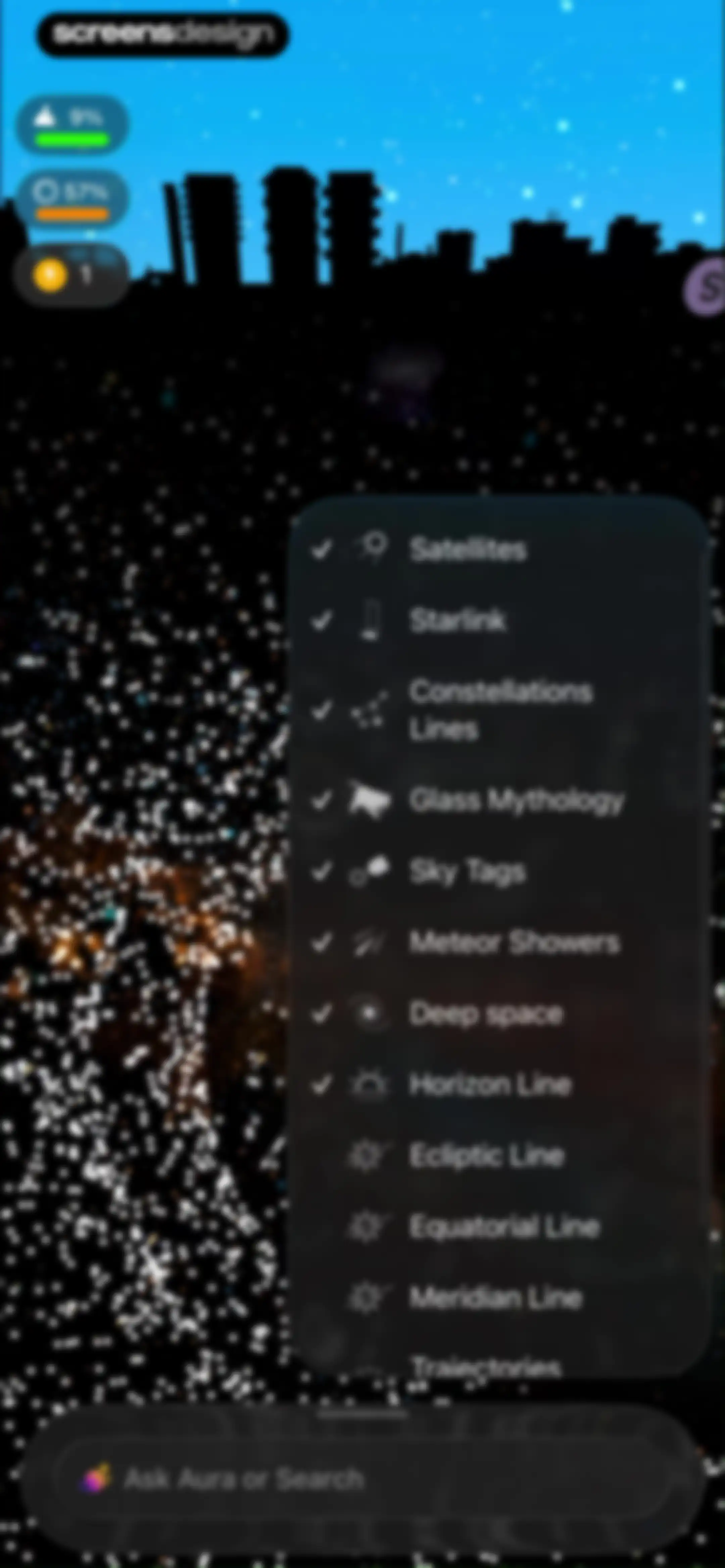 Night Sky screen 38
