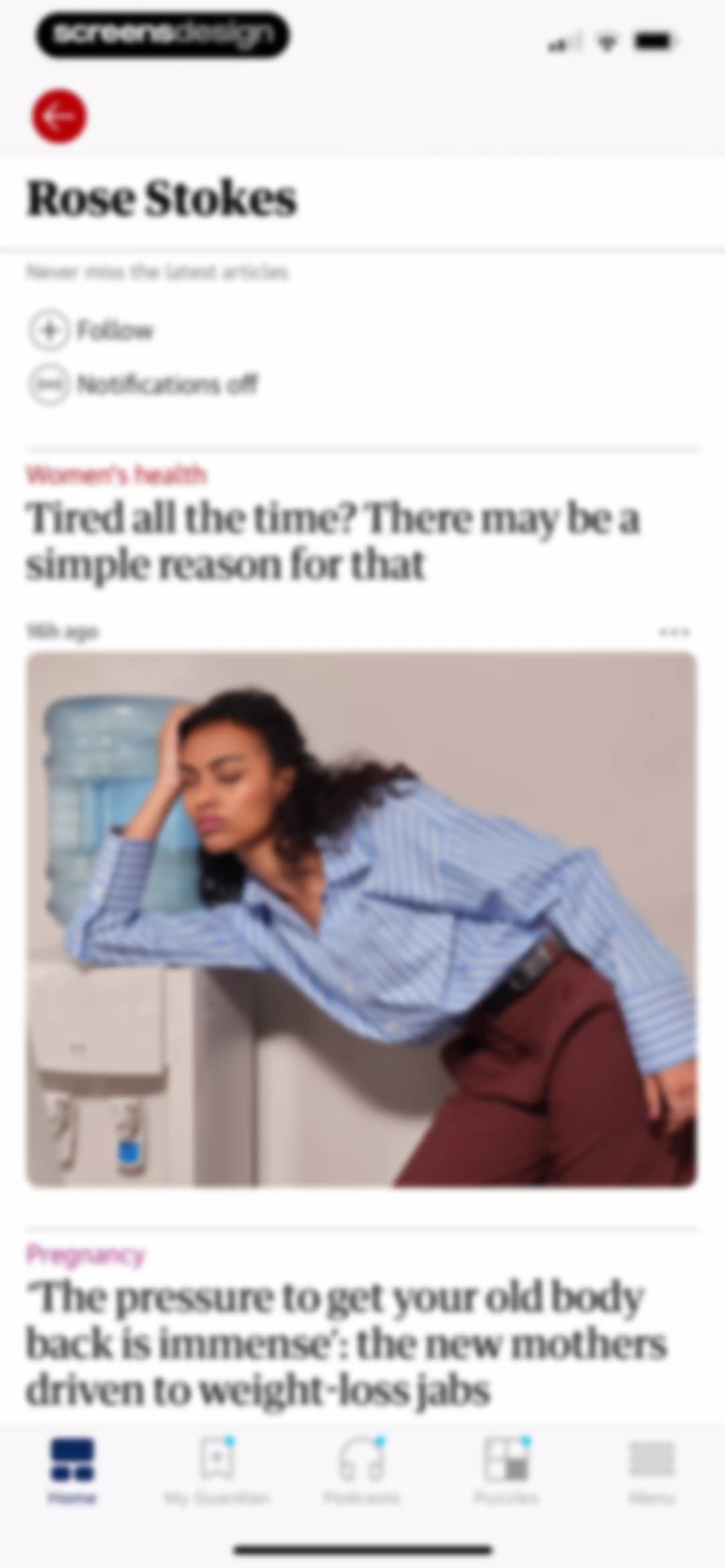 The Guardian - US & World News screen 13