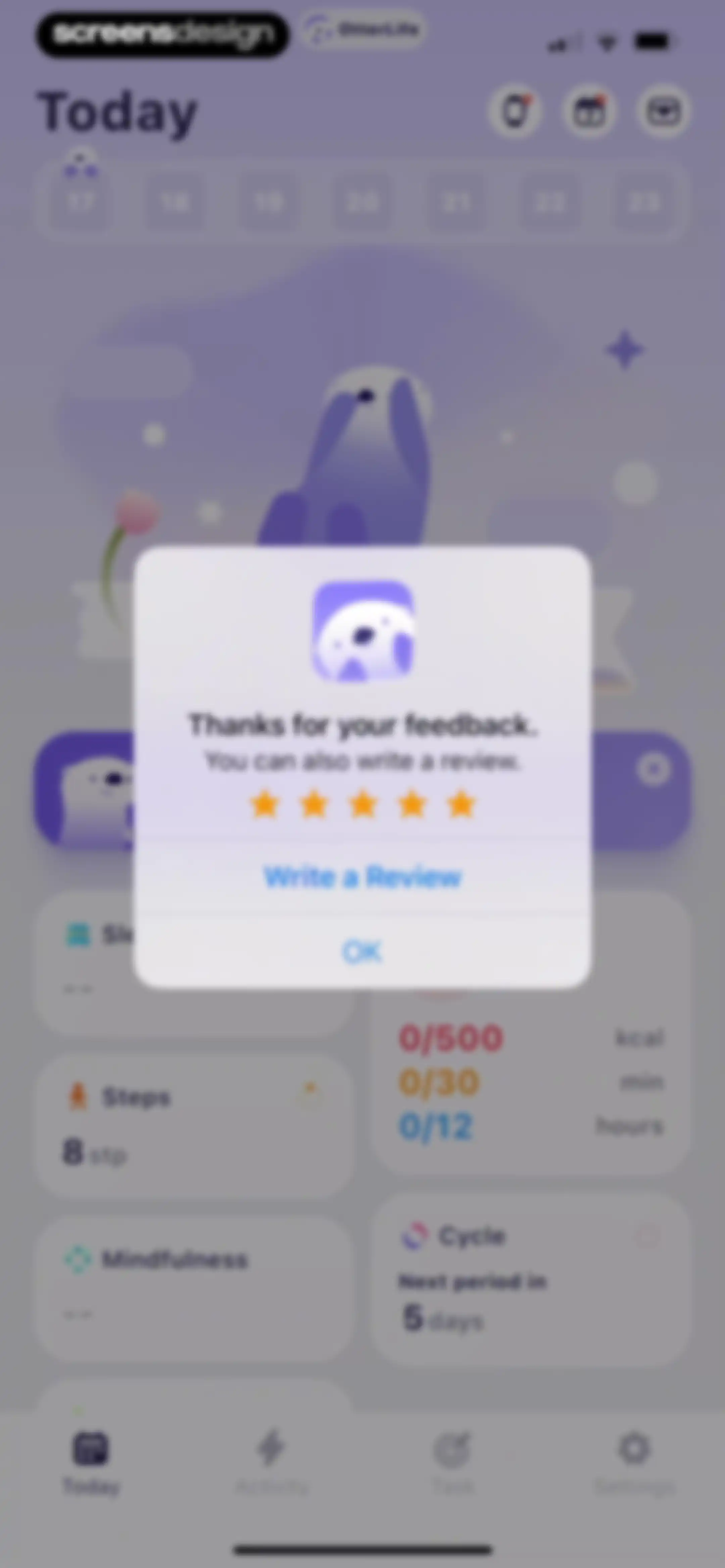 OtterLife: AI Health Tracker screen 95