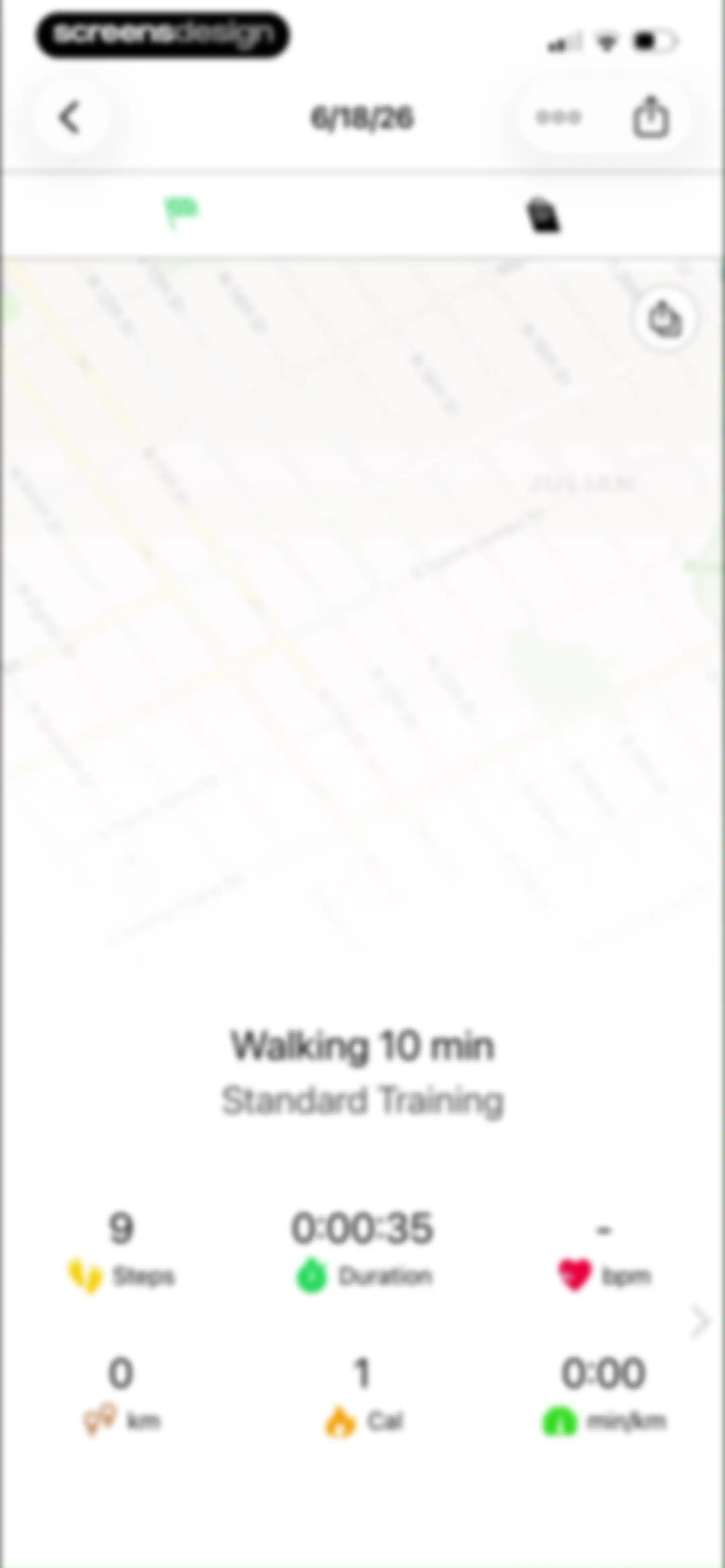 Running Walking Tracker Goals screen 29