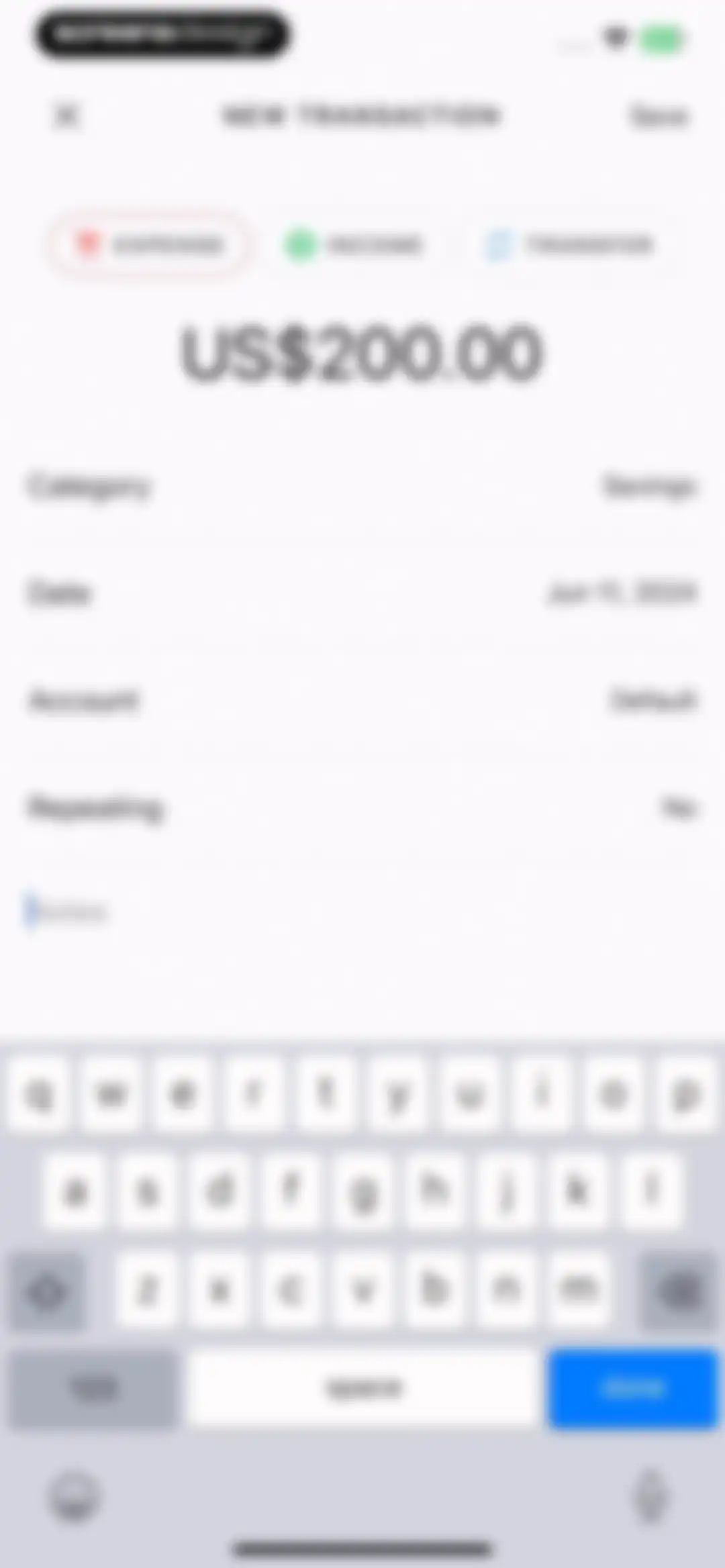 Budget Planner App - Fleur screen 12