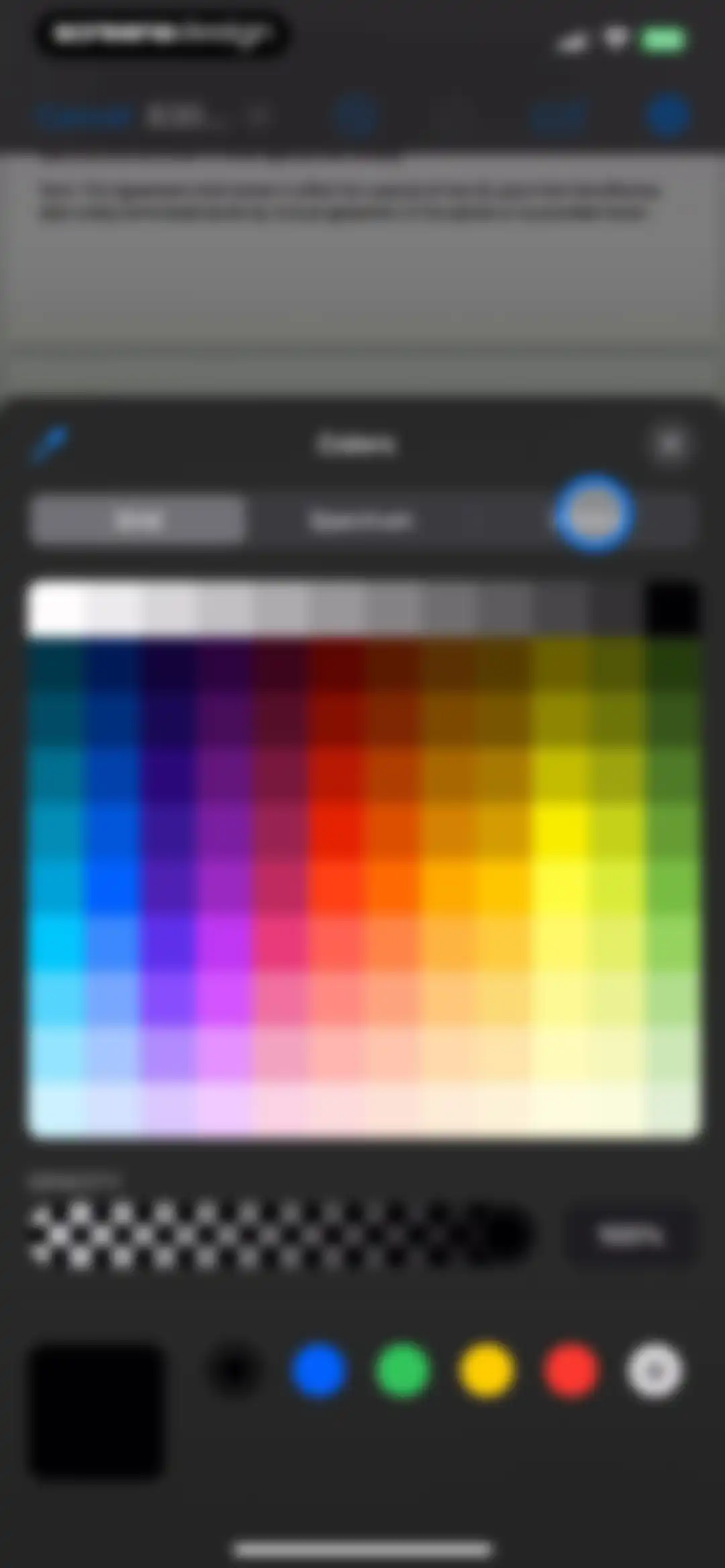 FAX from iPhone - Send Doc screen 17