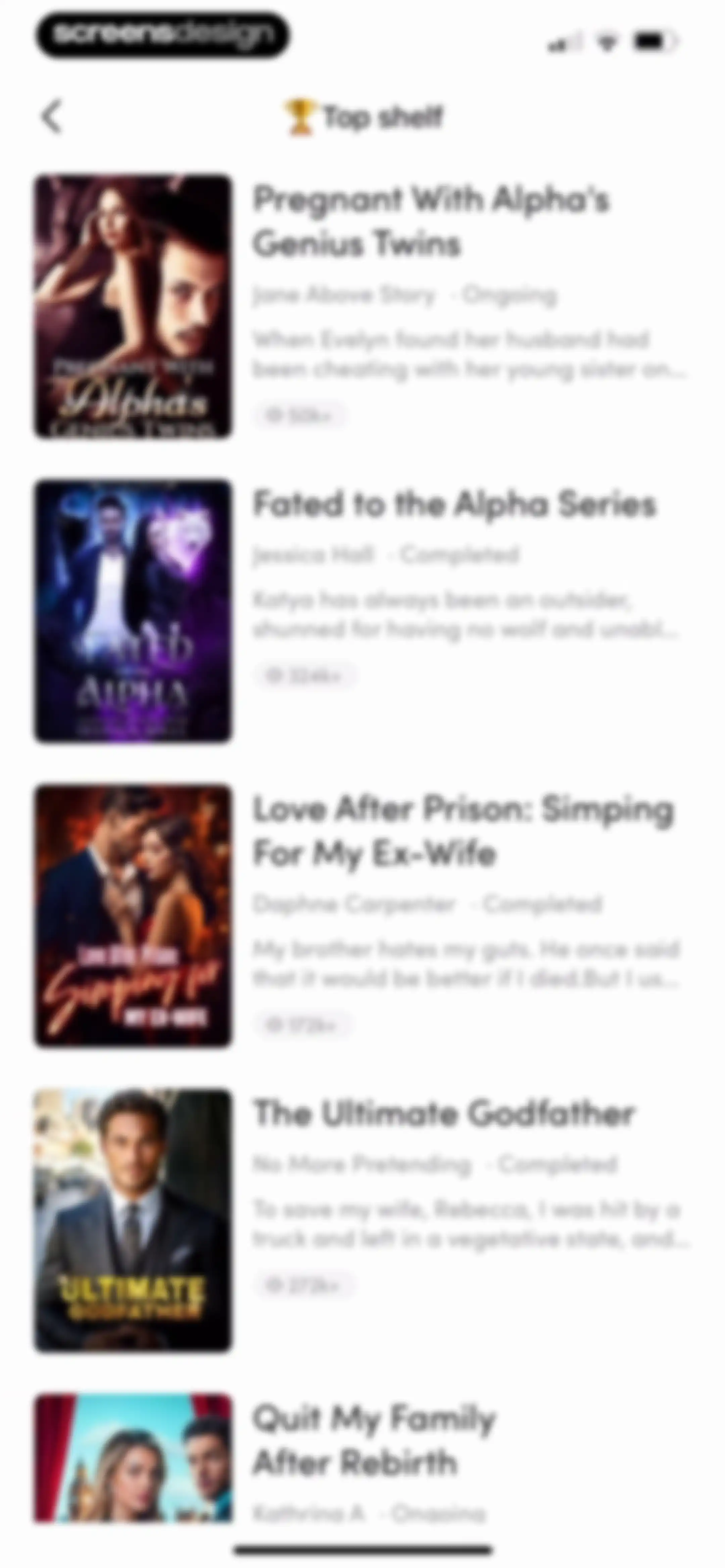 My Fiction: Stories & Novels screen 23