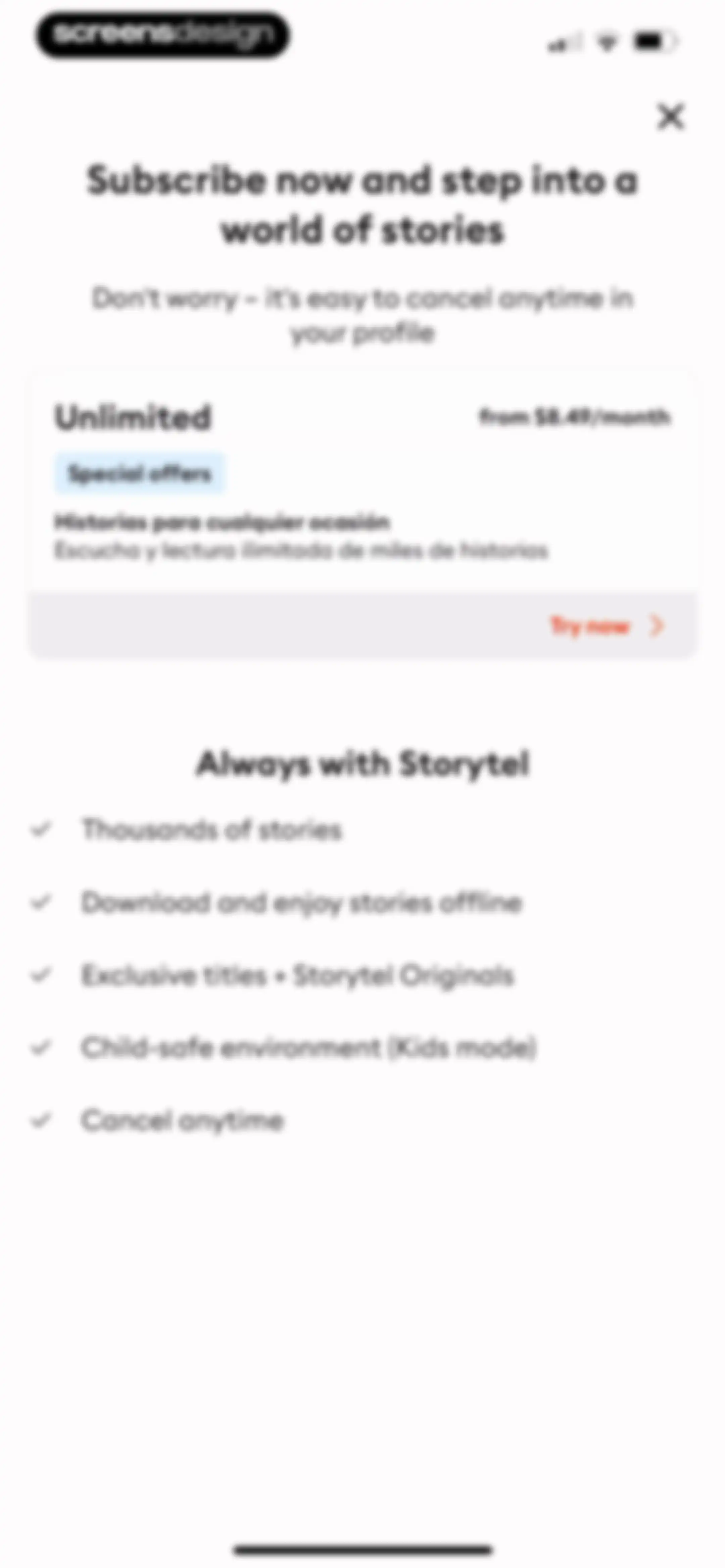 Storytel - Audiobooks Library screen 11