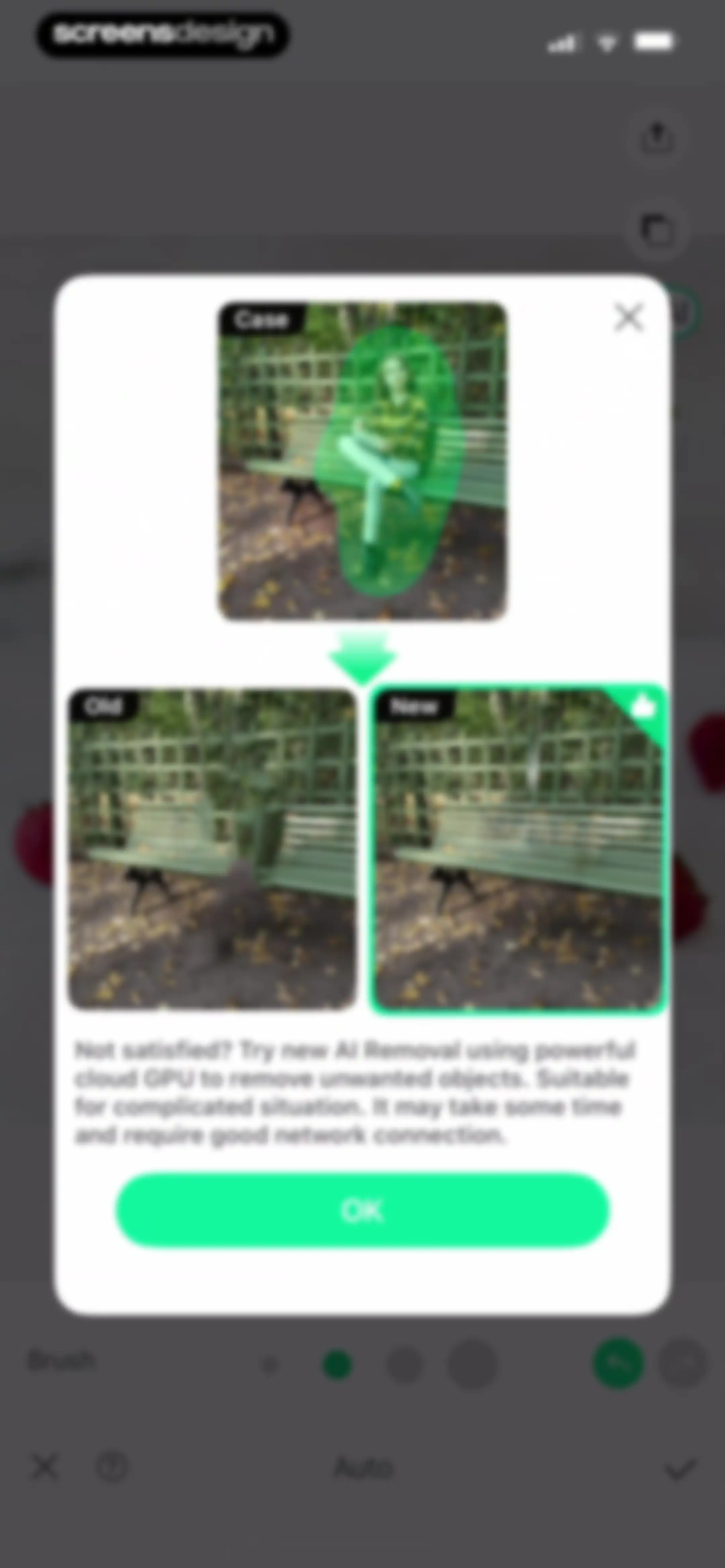 Object Removal AI Retouch screen 44