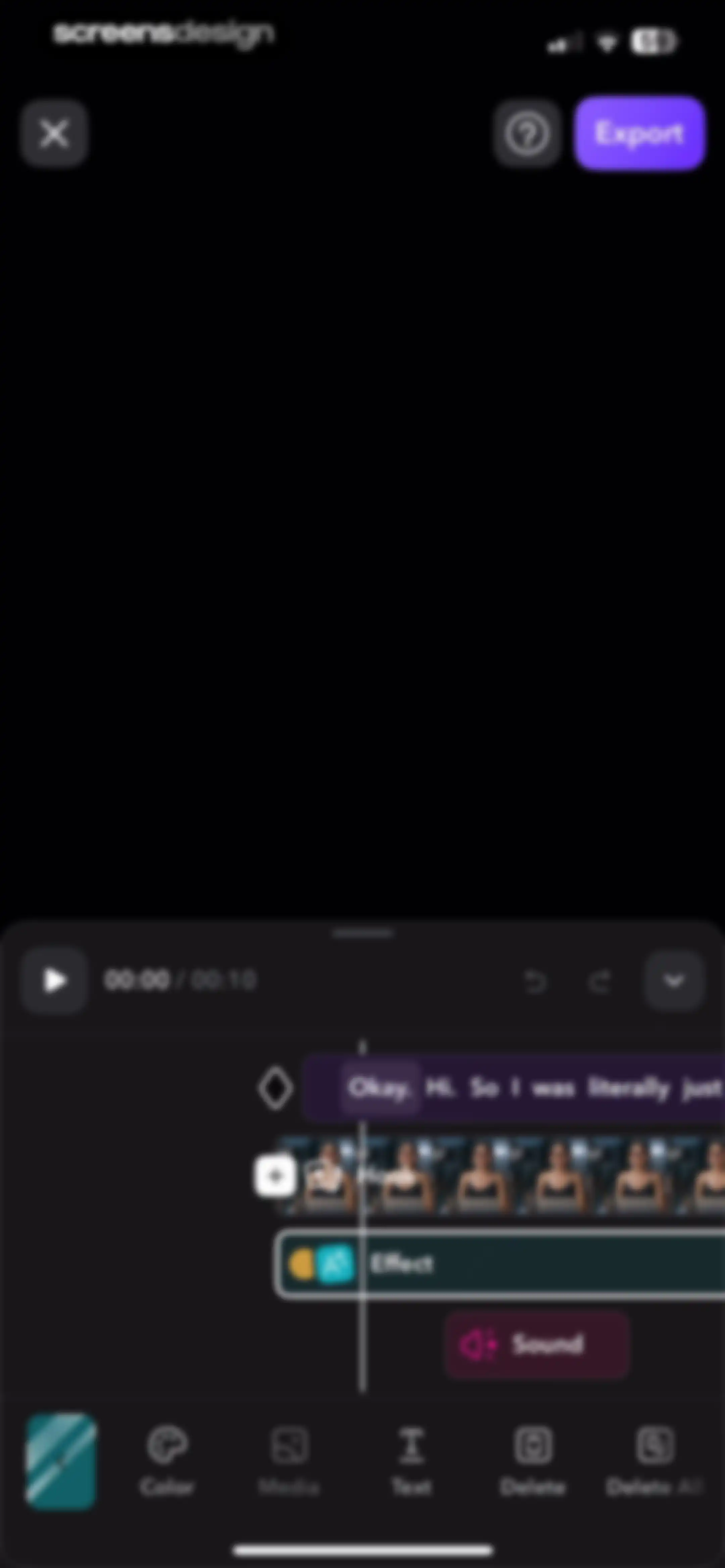 Captions: AI Edits Your Video screen 27