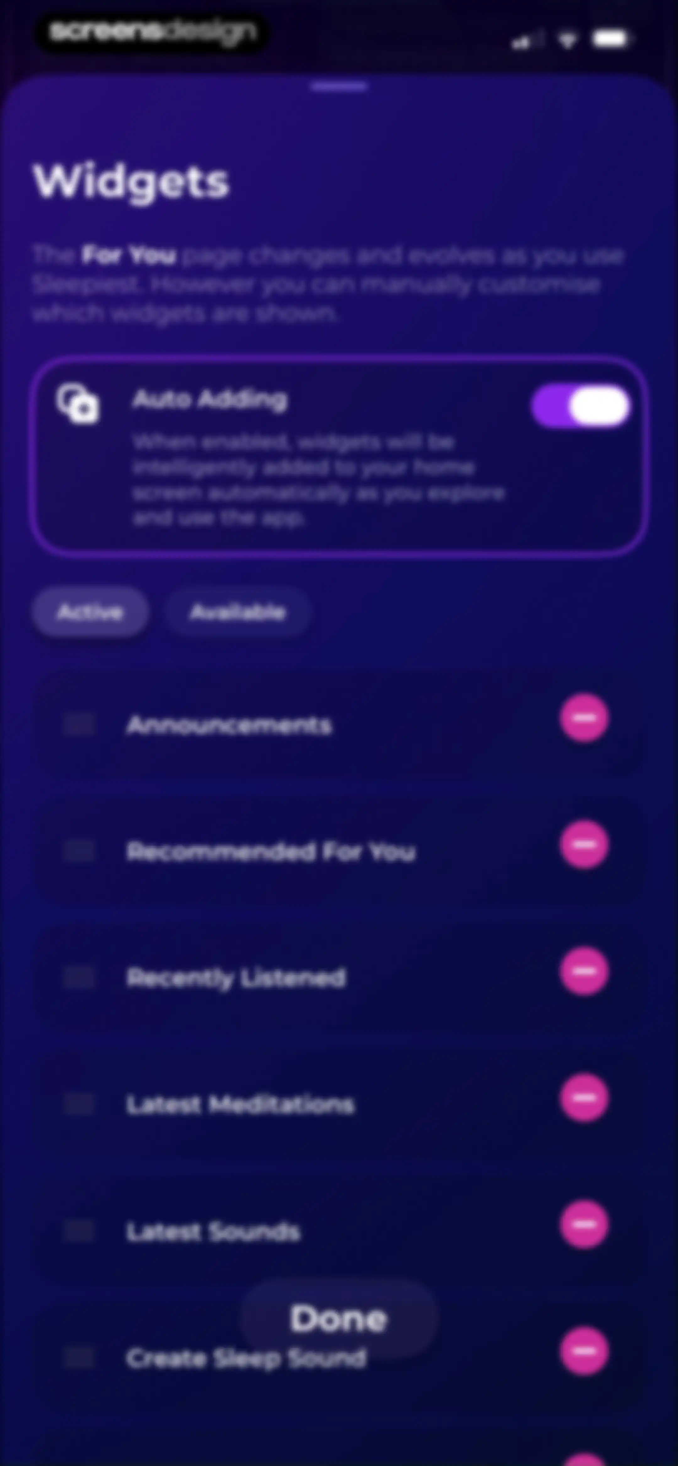 Sleepiest: Sleep Meditation screen 105