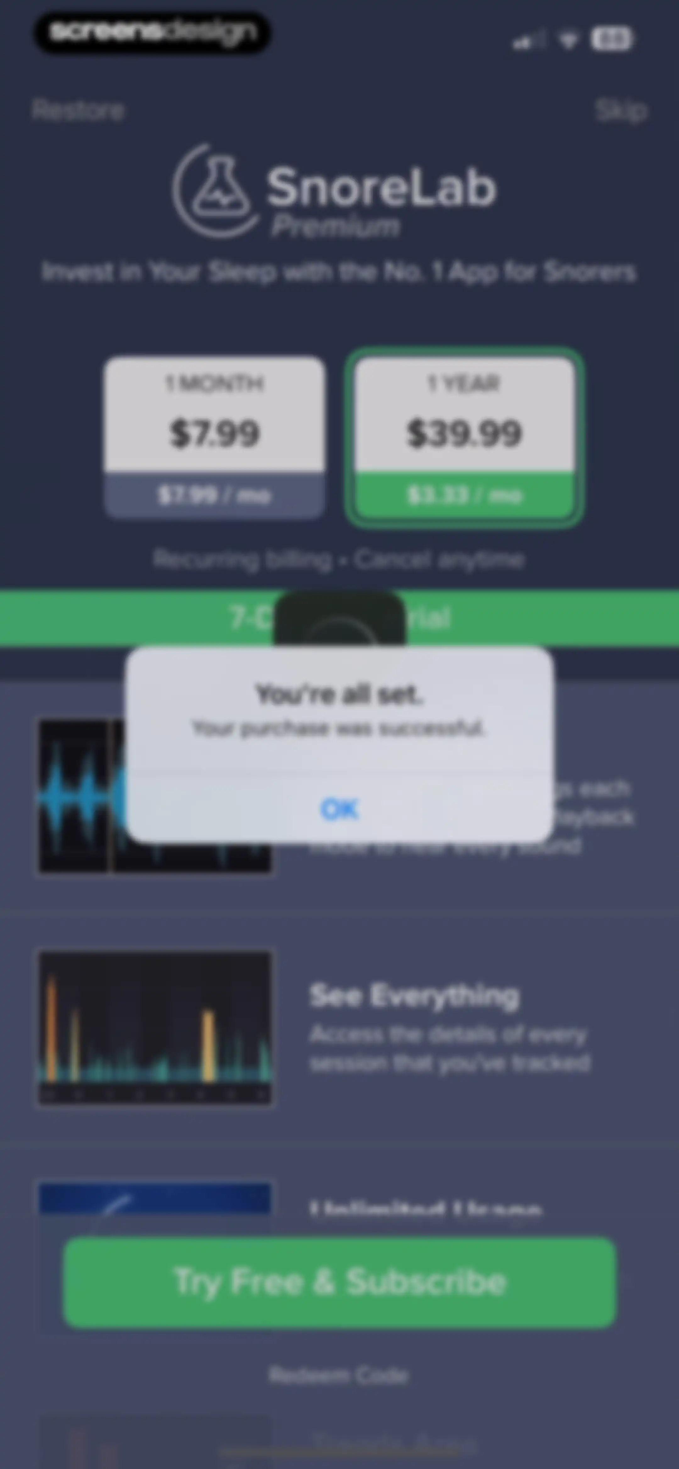 SnoreLab : Record Your Snoring screen 14