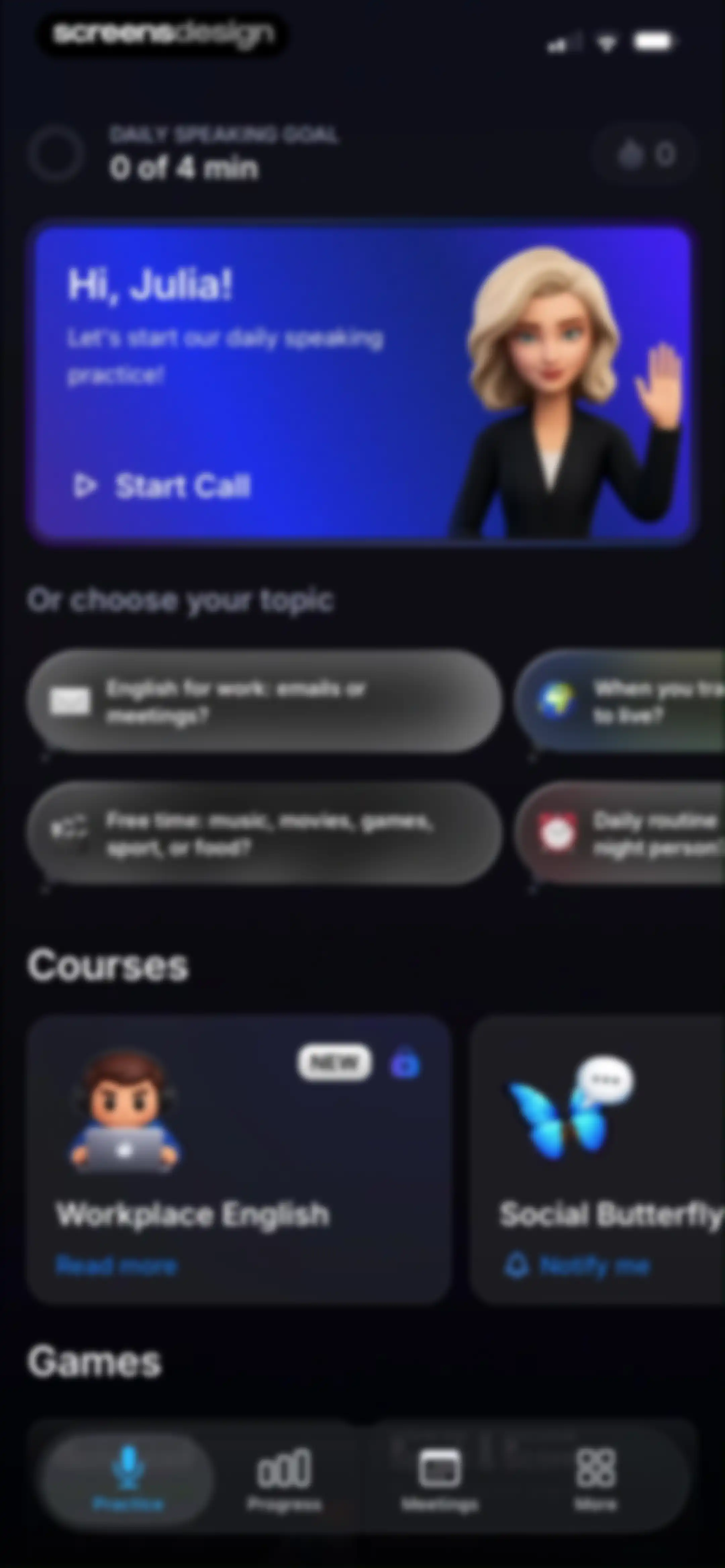 Fluently: AI Language Learning screen 95