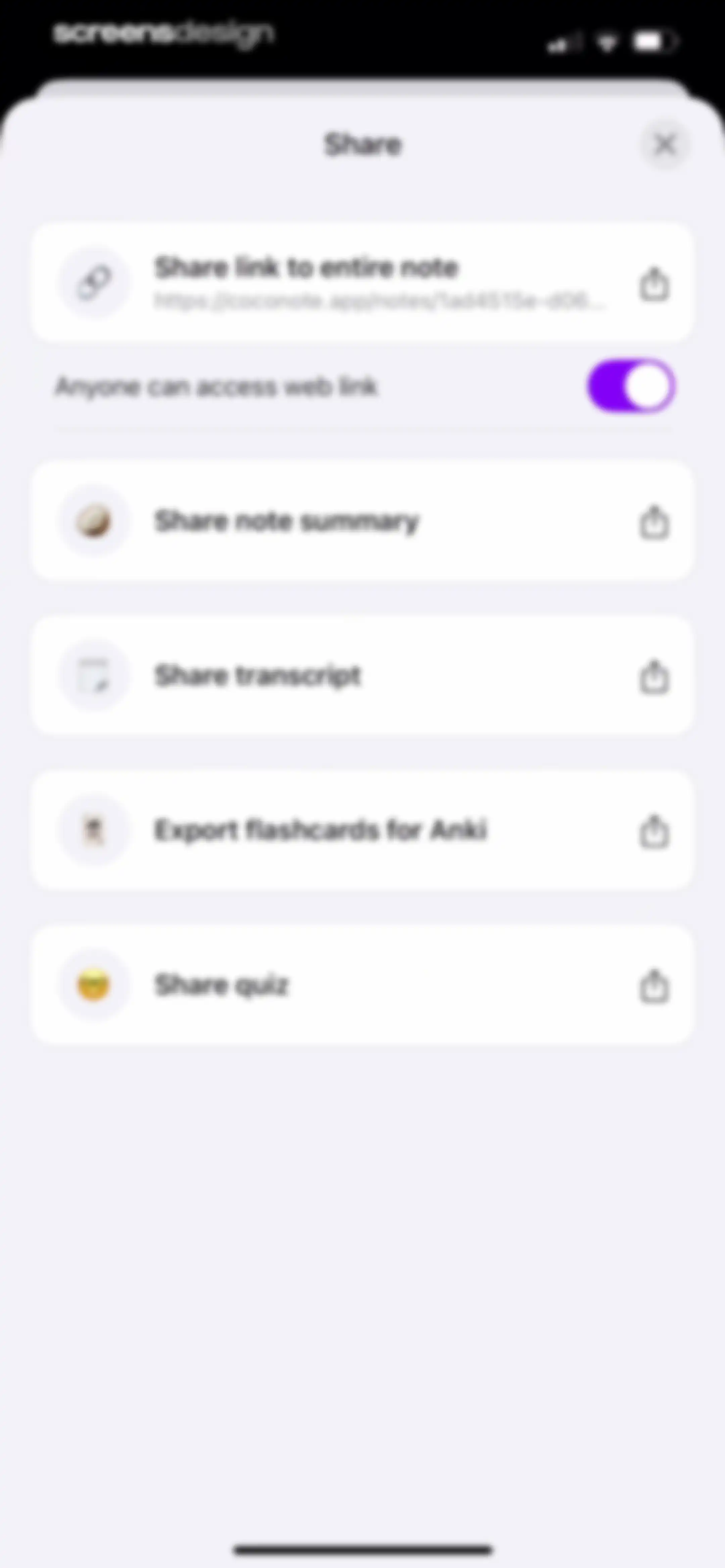 Coconote - AI Note Taker screen 89