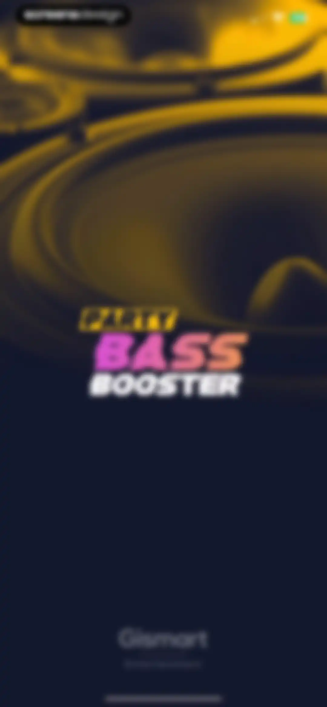 Bass Booster & Music Equalizer screen 1